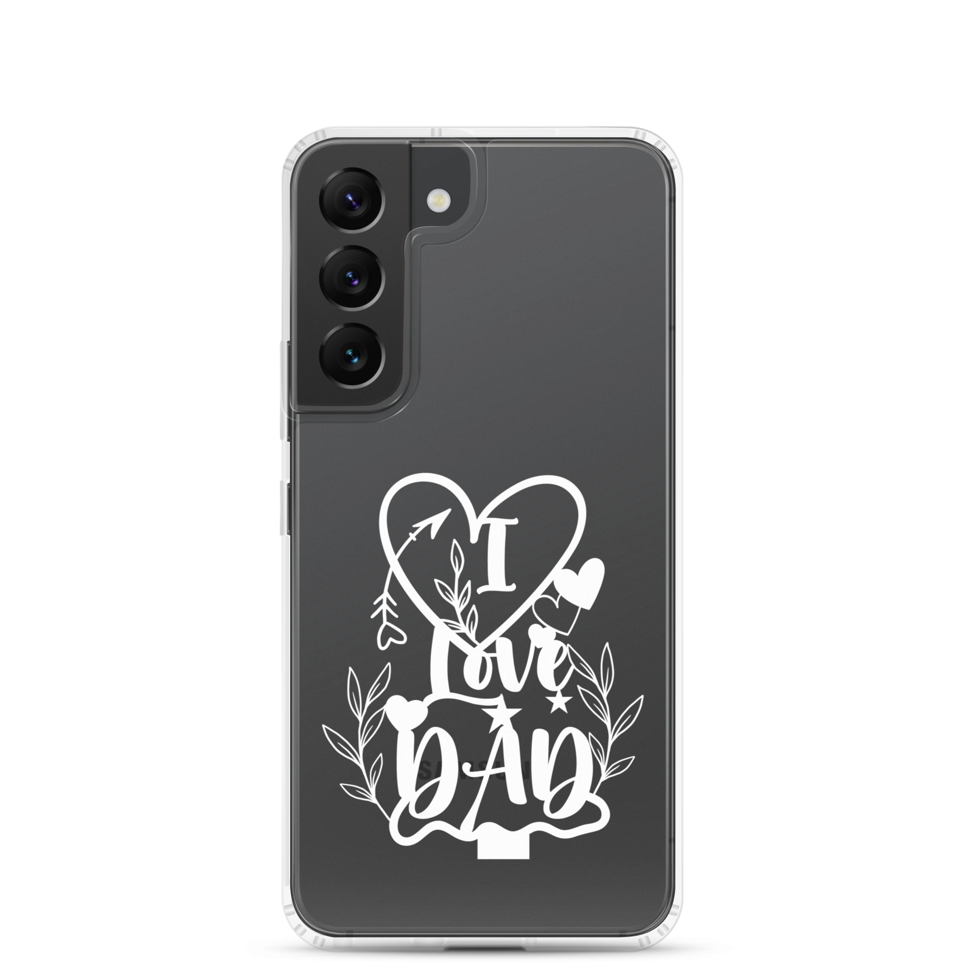 I Love Dad Clear Case for Samsung®