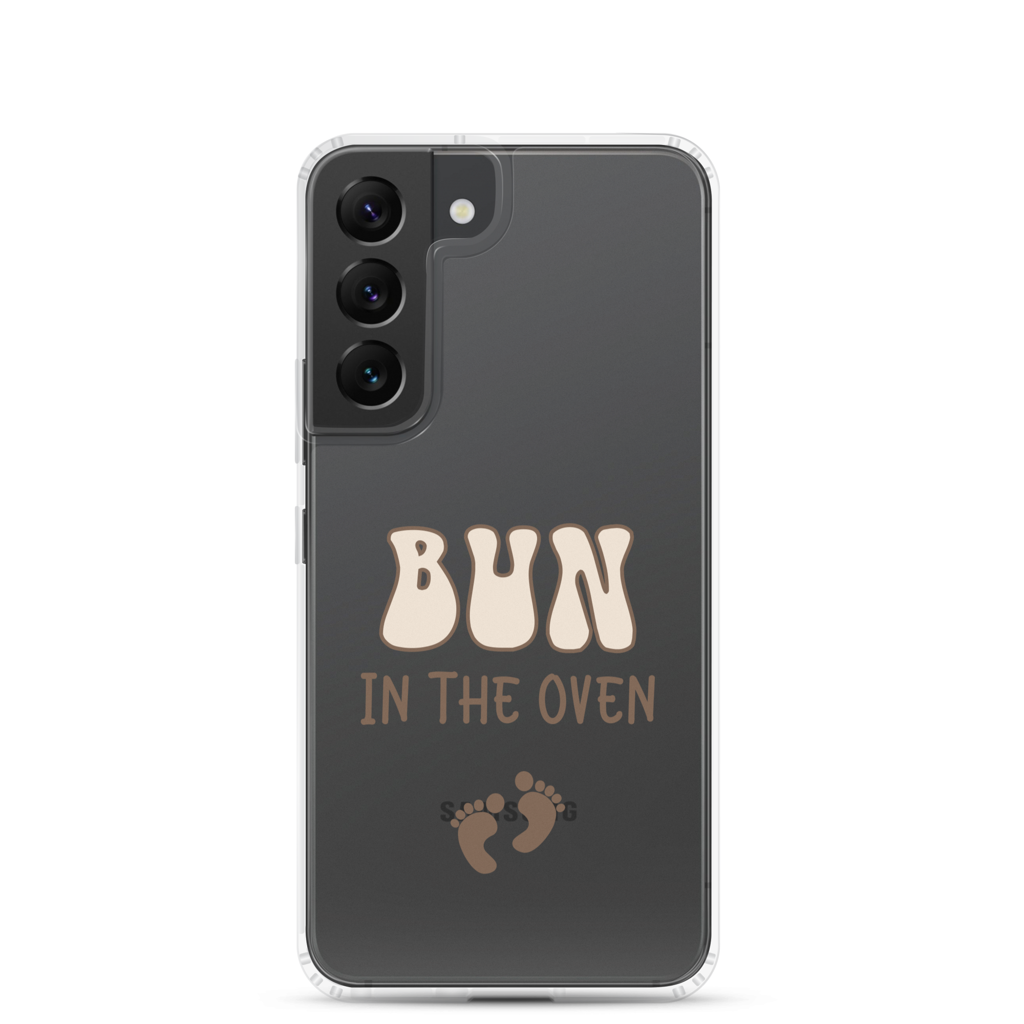 Bun In The Oven Clear Case for Samsung®