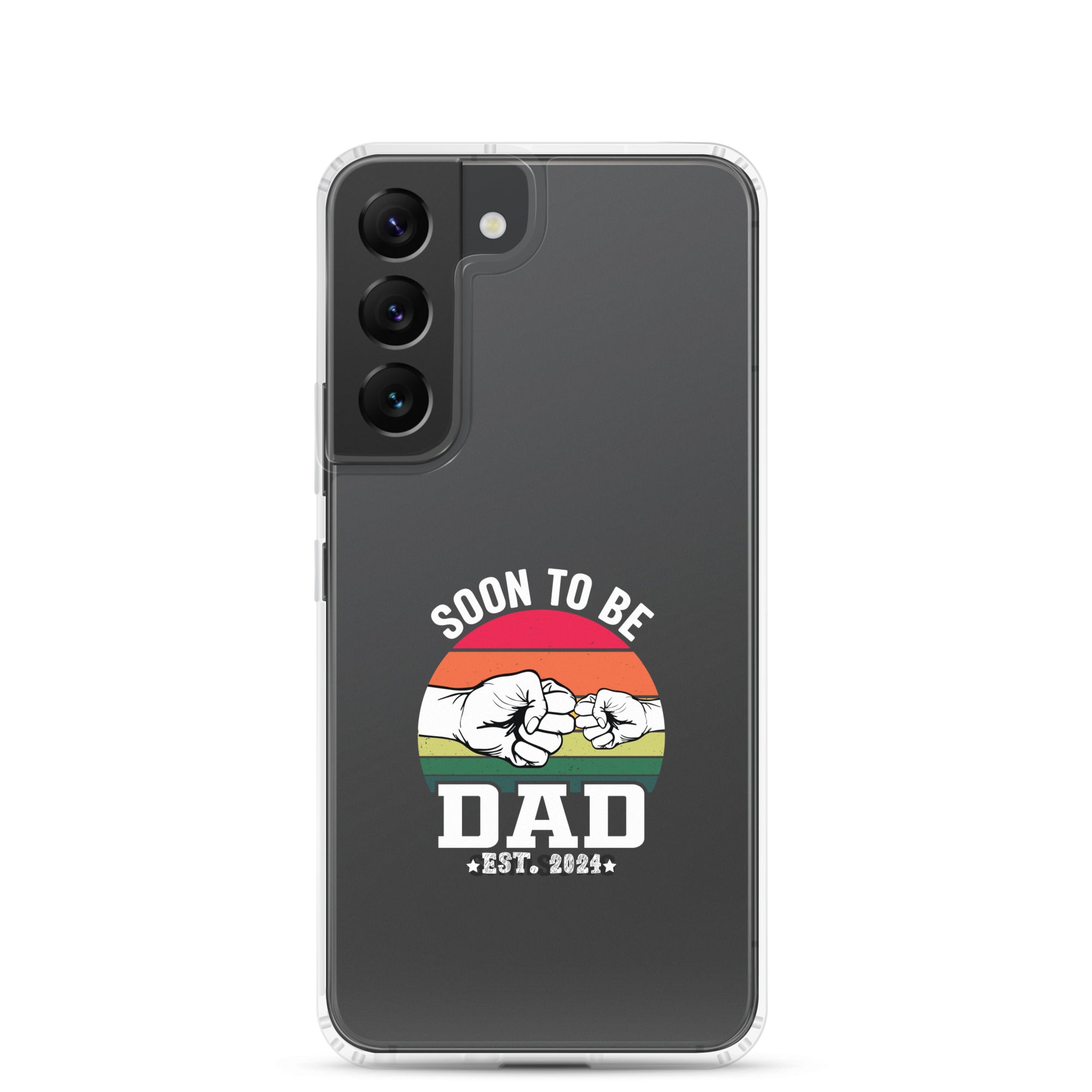 Soon To Be Dad Est. 2024 Clear Case for Samsung®