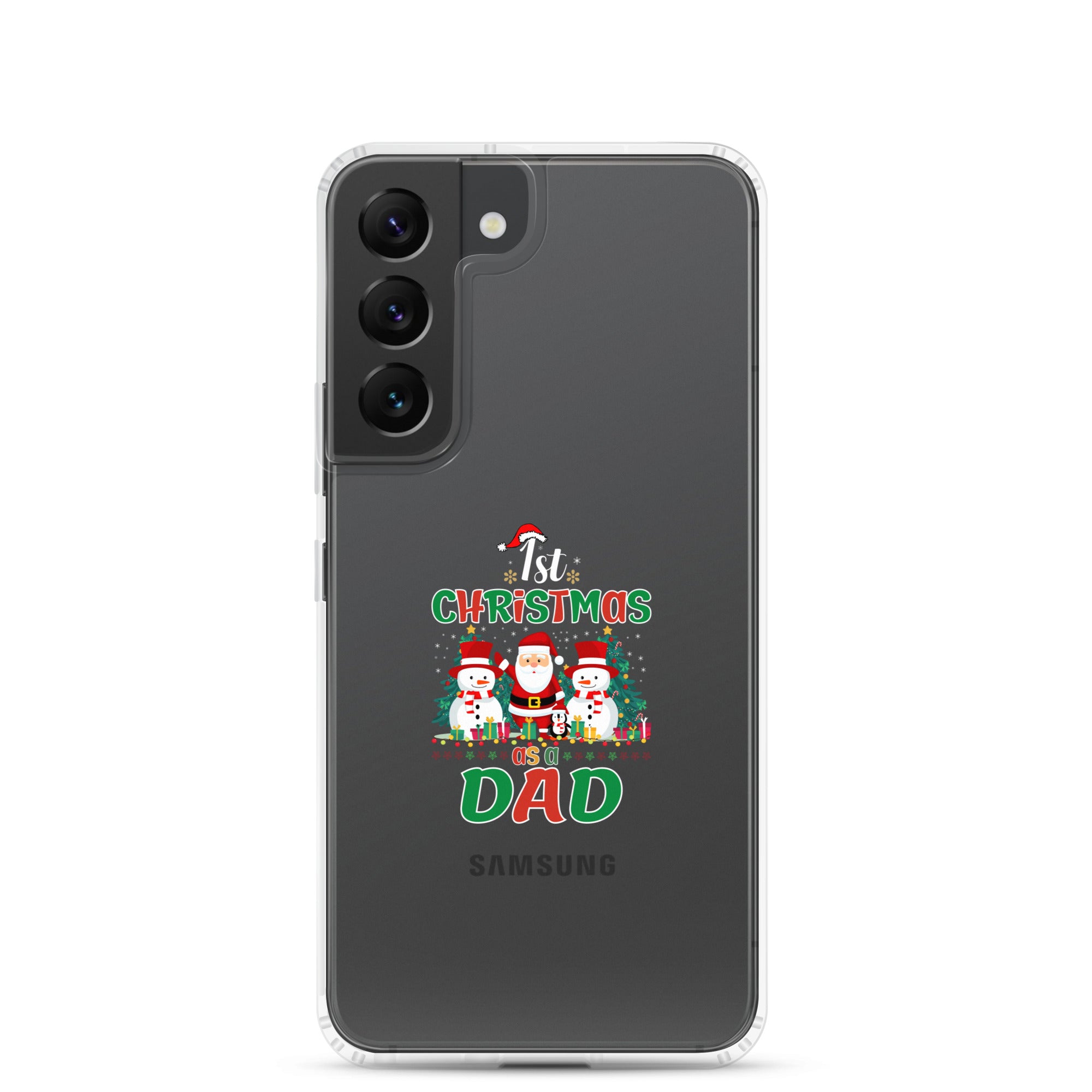 1st Christmas Dad Clear Case for Samsung®