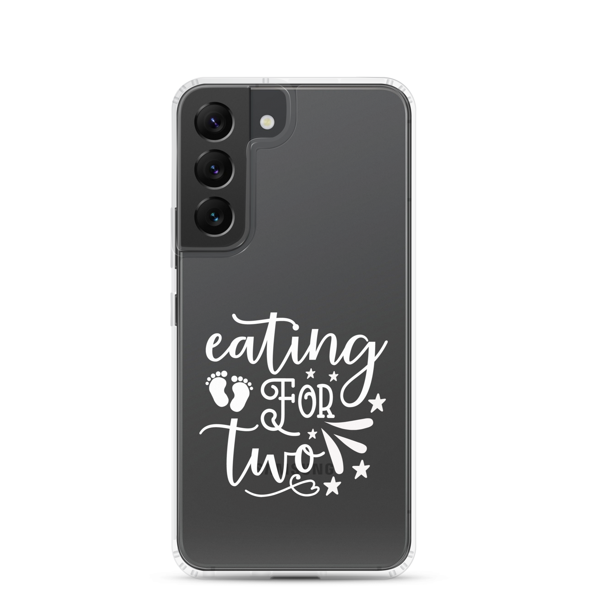 I'm Eating for Two Clear Case for Samsung®