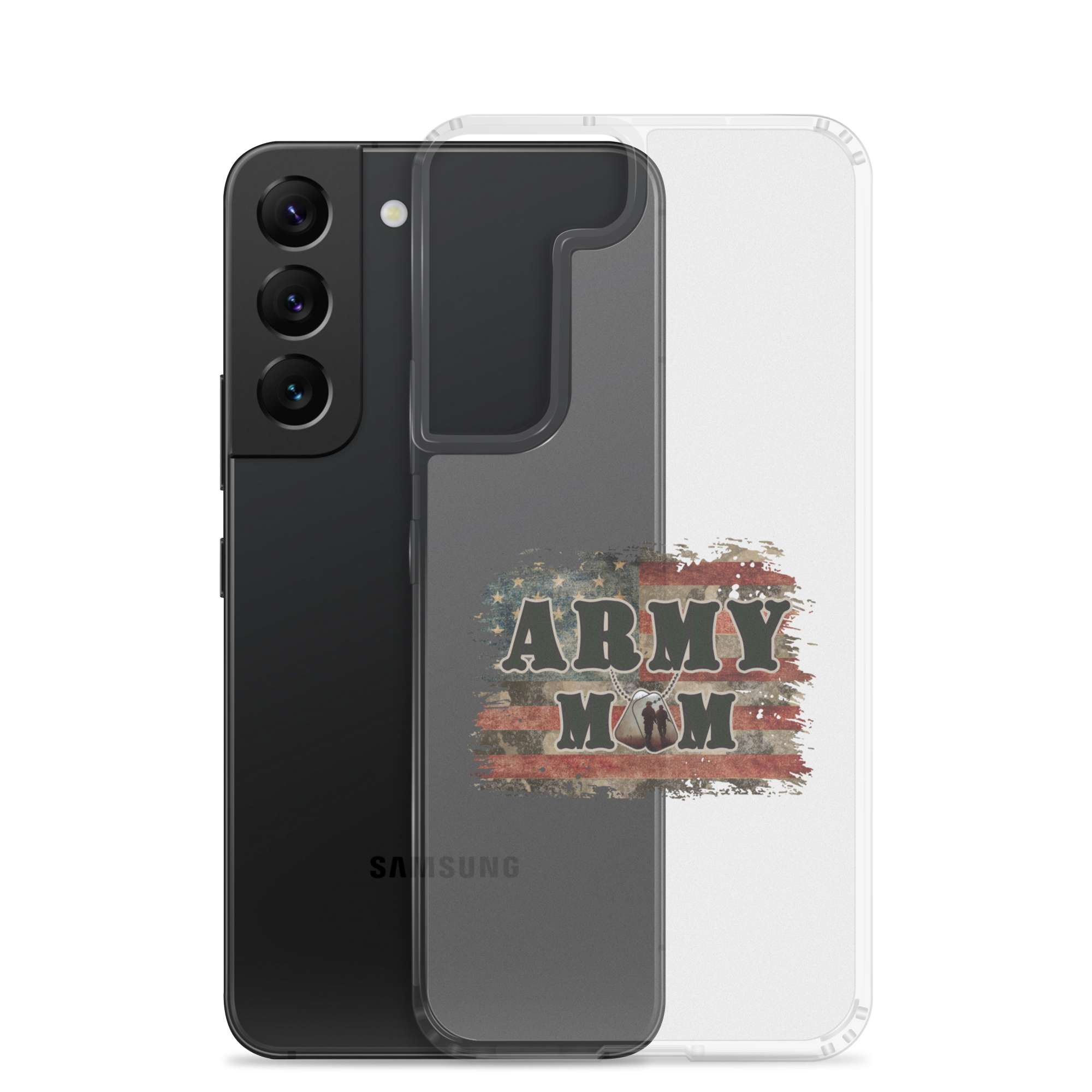 Army Mom Clear Case for Samsung®