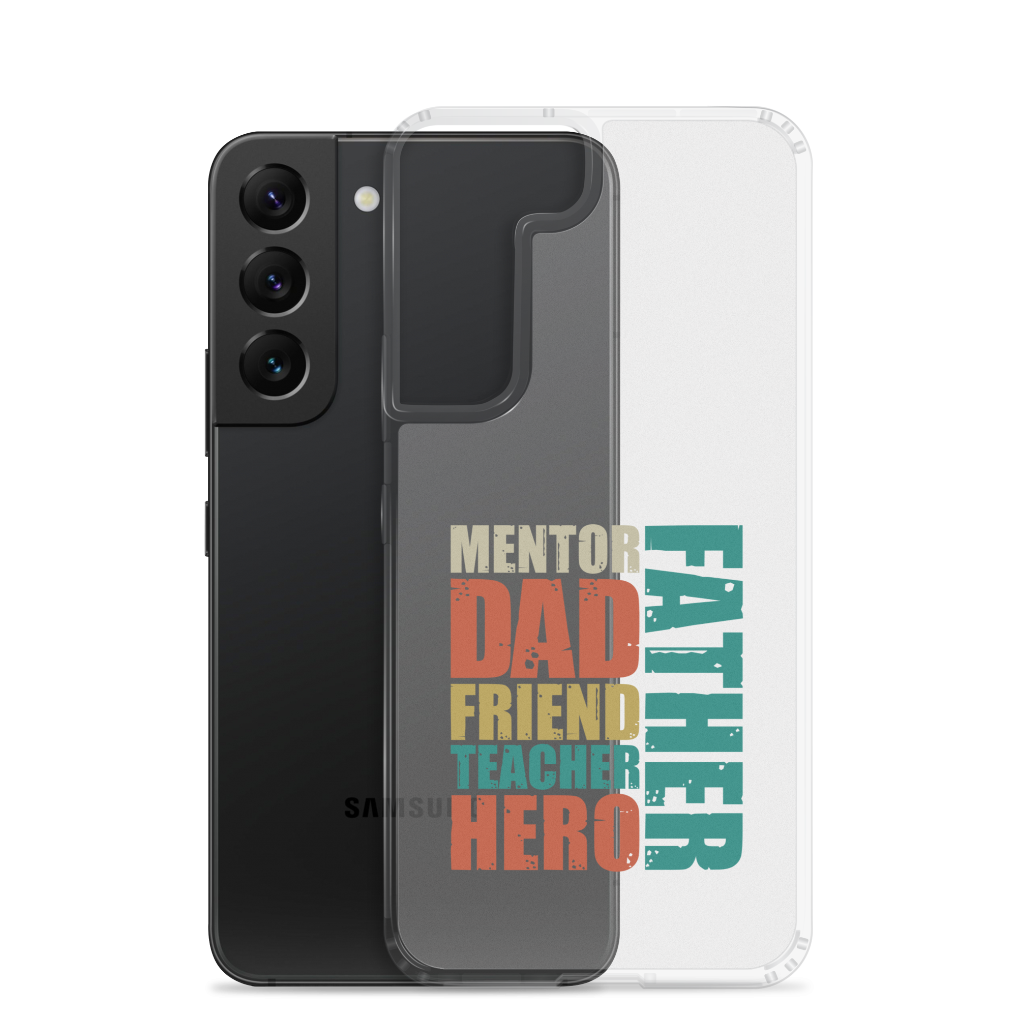 Mentor Dad Fiend Teacher Hero Father Clear Case for Samsung®