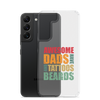 Awesome Dads Tattoos Beards Clear Case for Samsung®