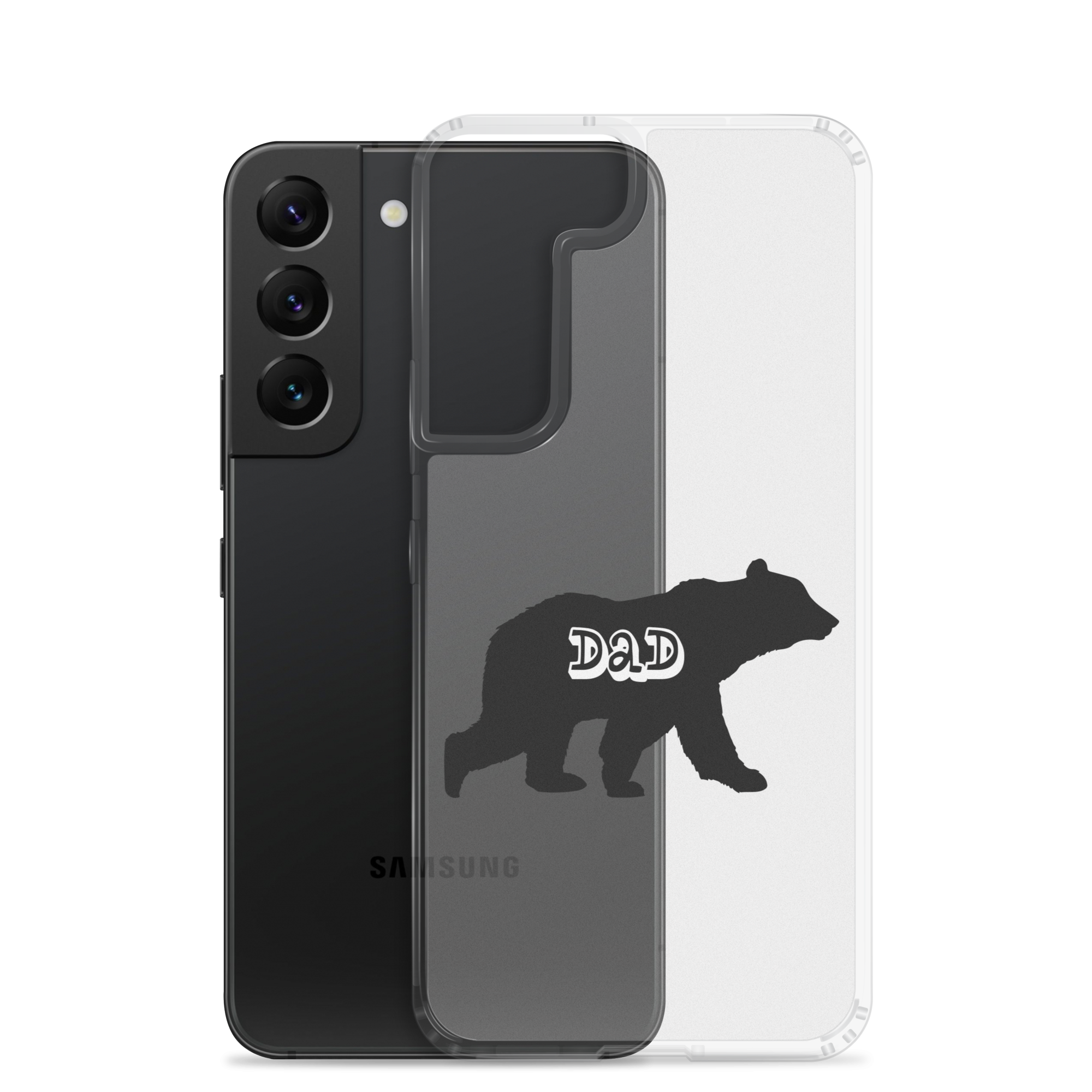 Bear Dad Clear Case for Samsung®