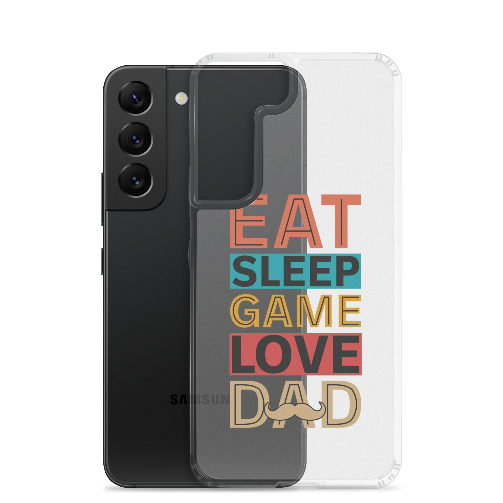 Eat Sleep Game Love Dad Clear Case for Samsung®