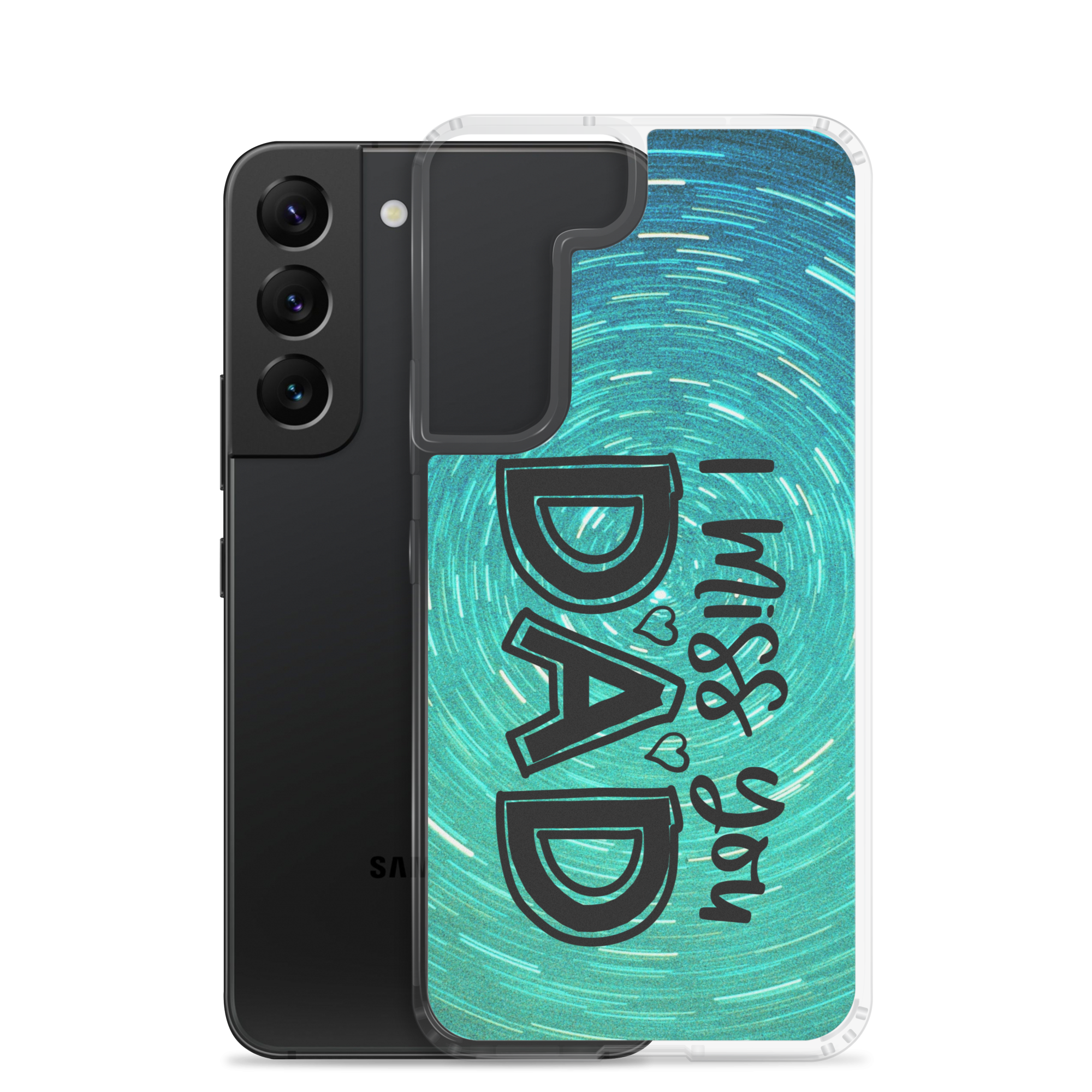 I Miss You Dad Clear Case for Samsung®