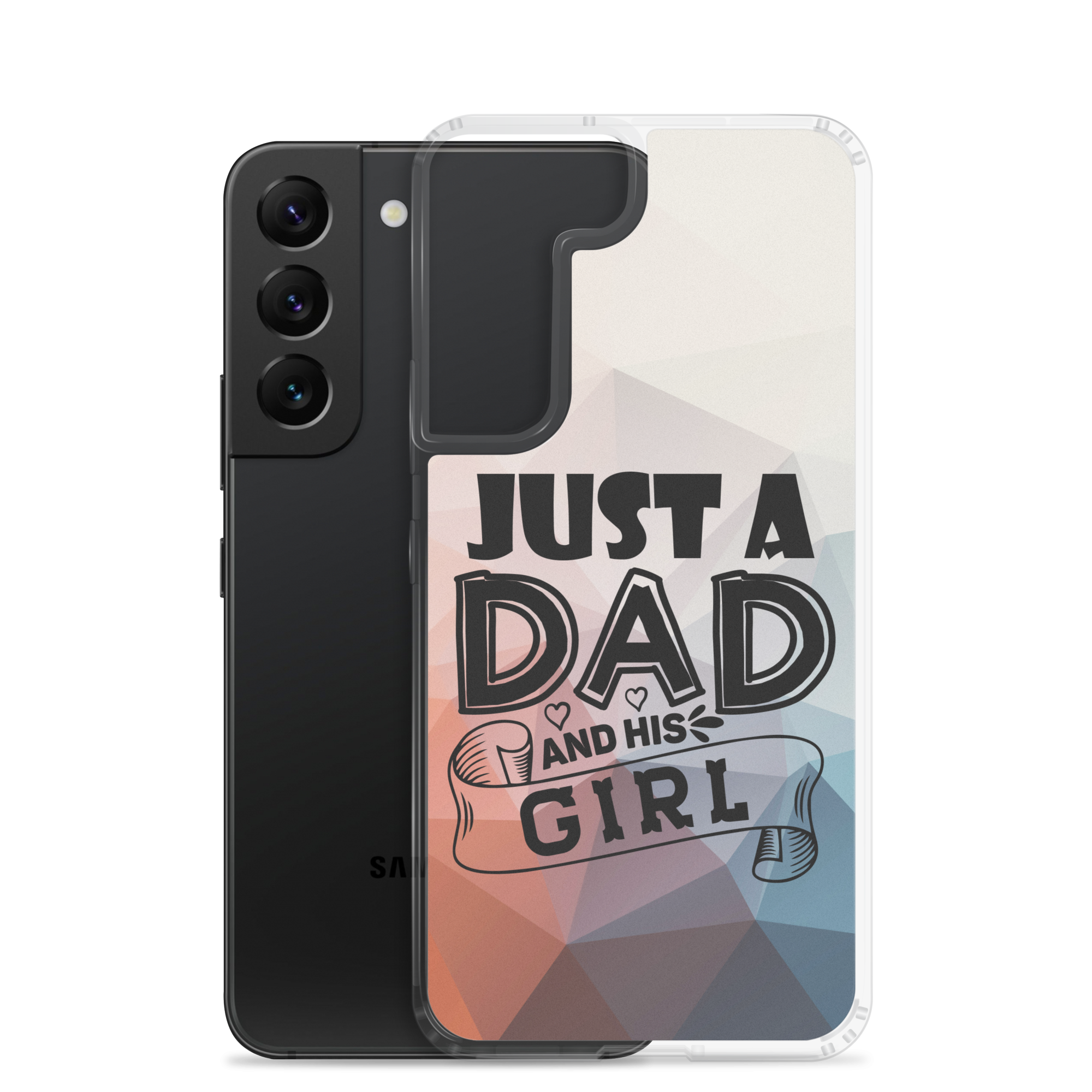 Just A Dad And His Girl Clear Case for Samsung®