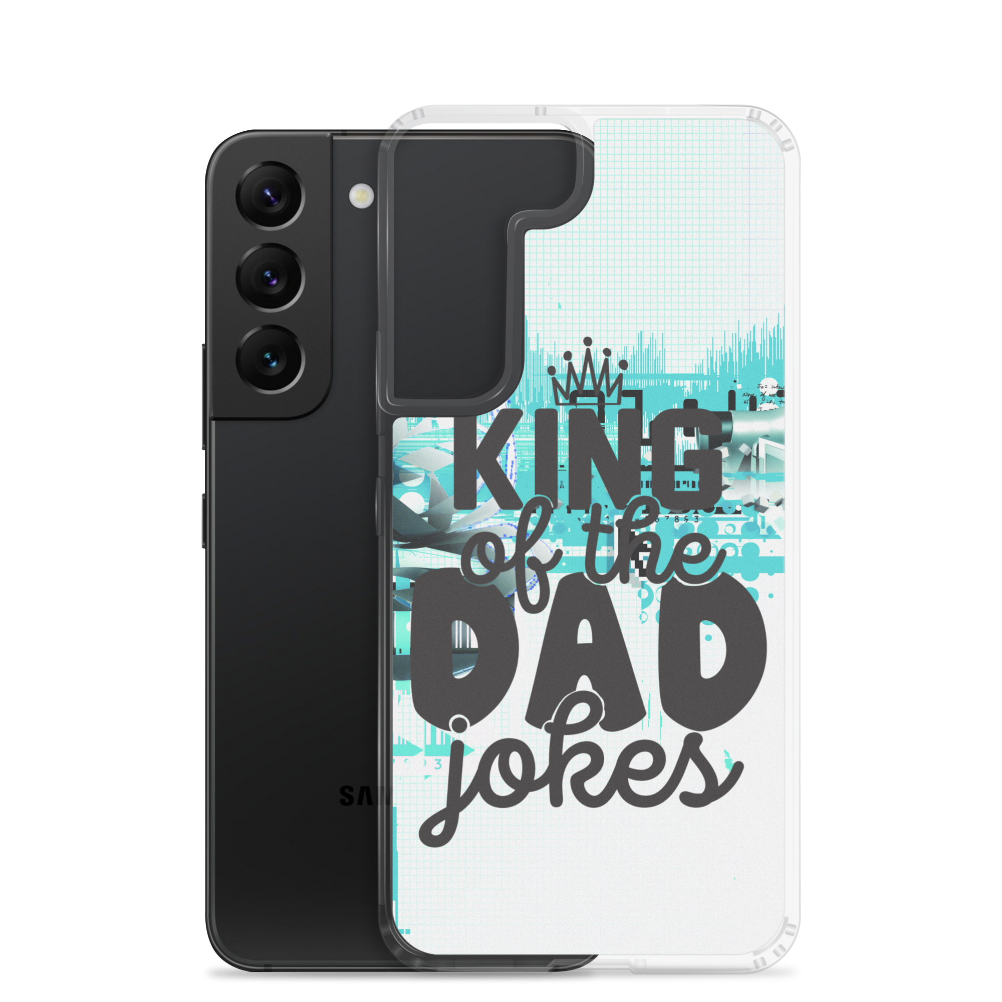 King Of The Dad Jokes Clear Case for Samsung®