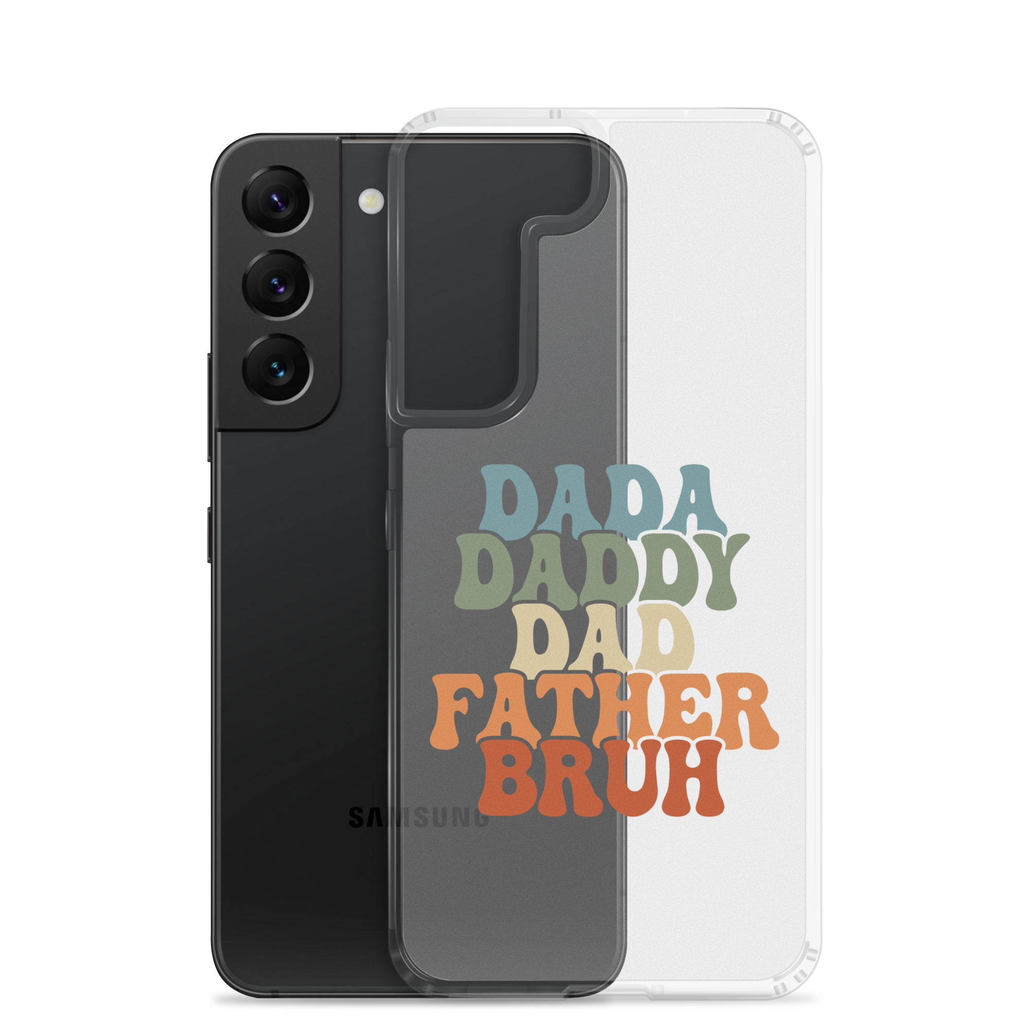 Dada Daddy Dad Father Bruh Clear Case for Samsung®