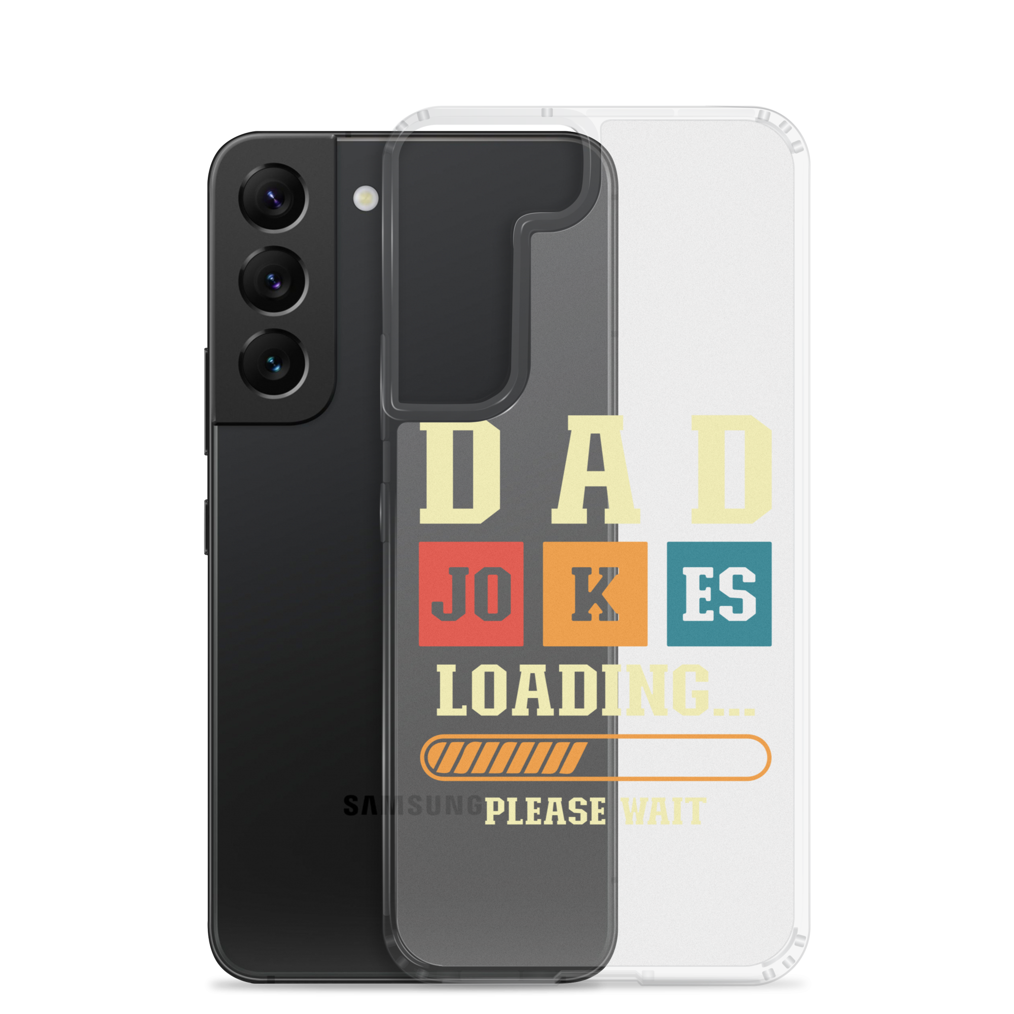 Dad Jokes Loading,,, Please Wait Clear Case for Samsung®