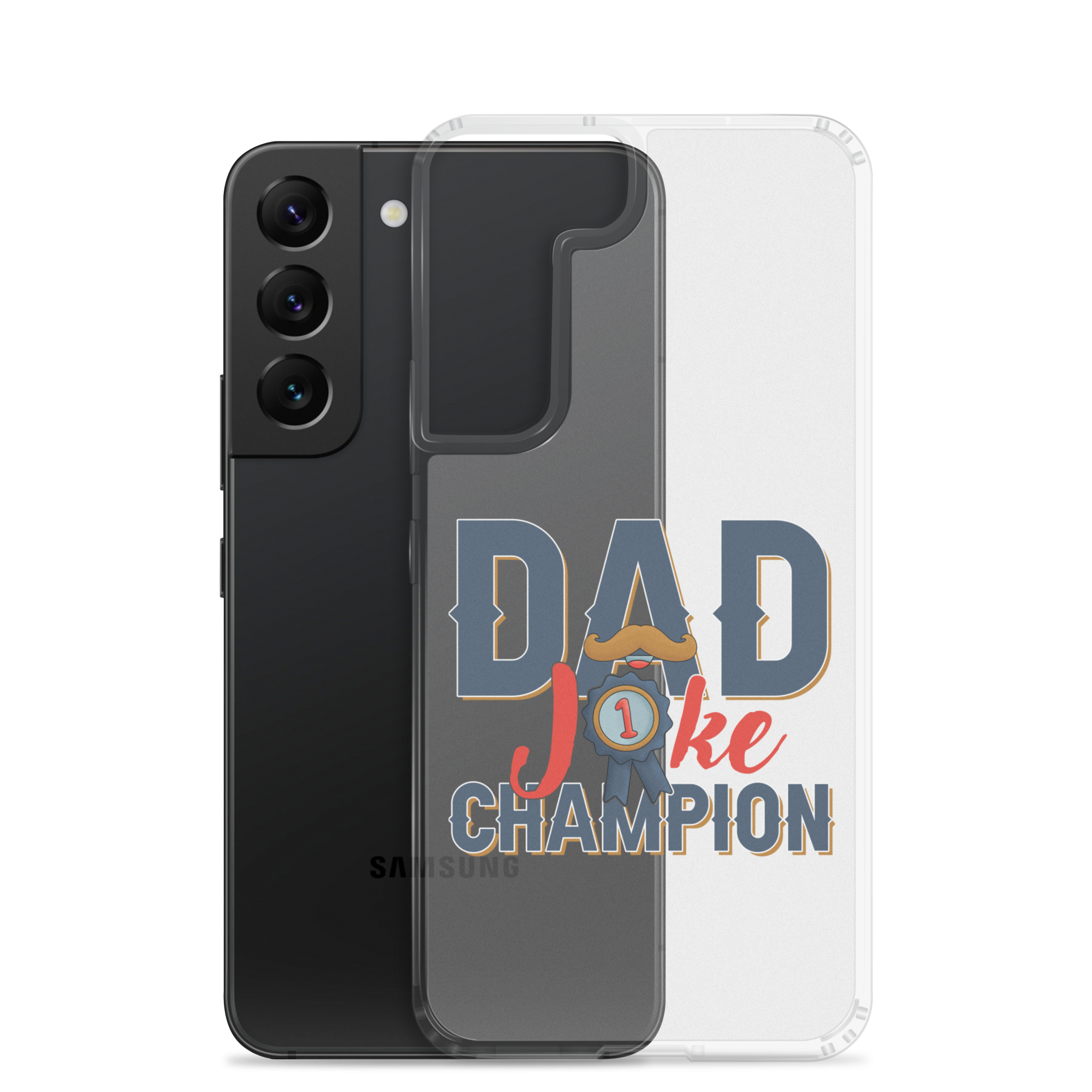 Dad Joke Champion Clear Case for Samsung®