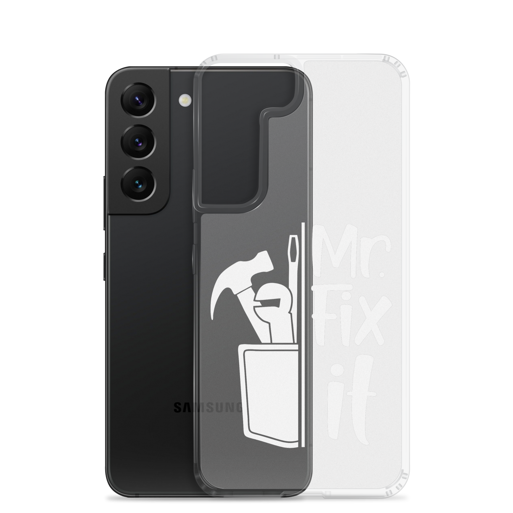 Mr fix It Clear Case for Samsung®