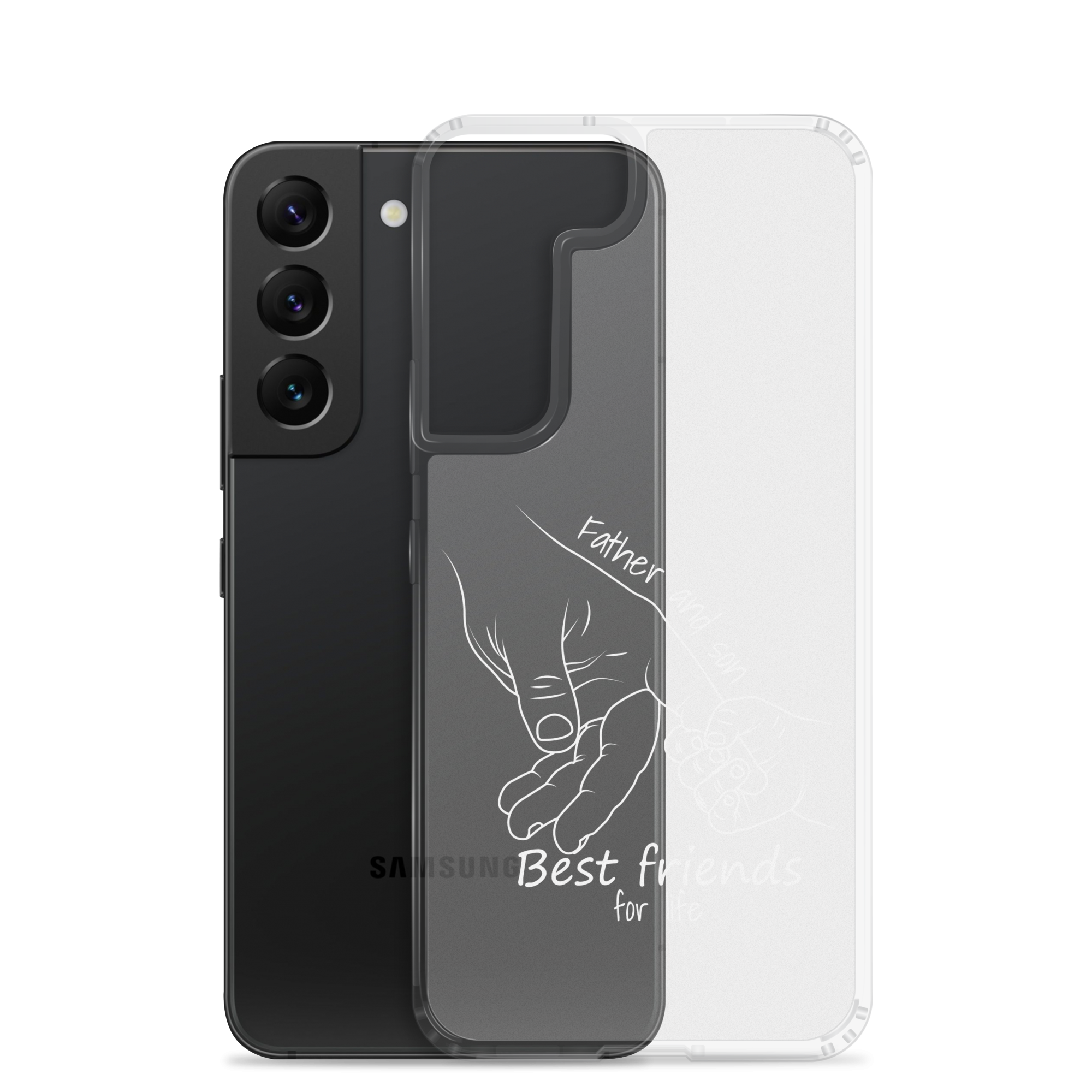 Father And Son Best Friends For Life Clear Case for Samsung®