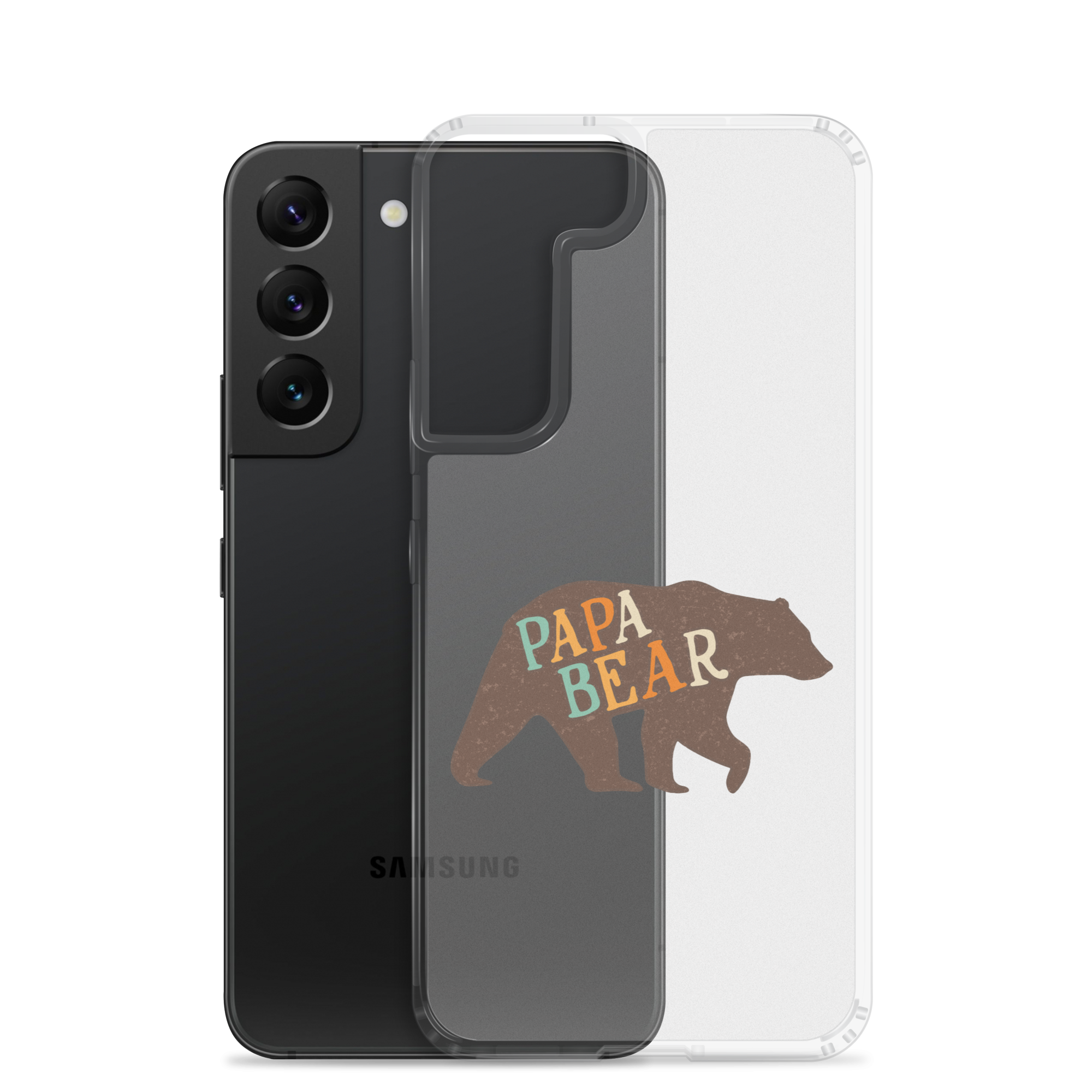 Papa Bear Clear Case for Samsung®