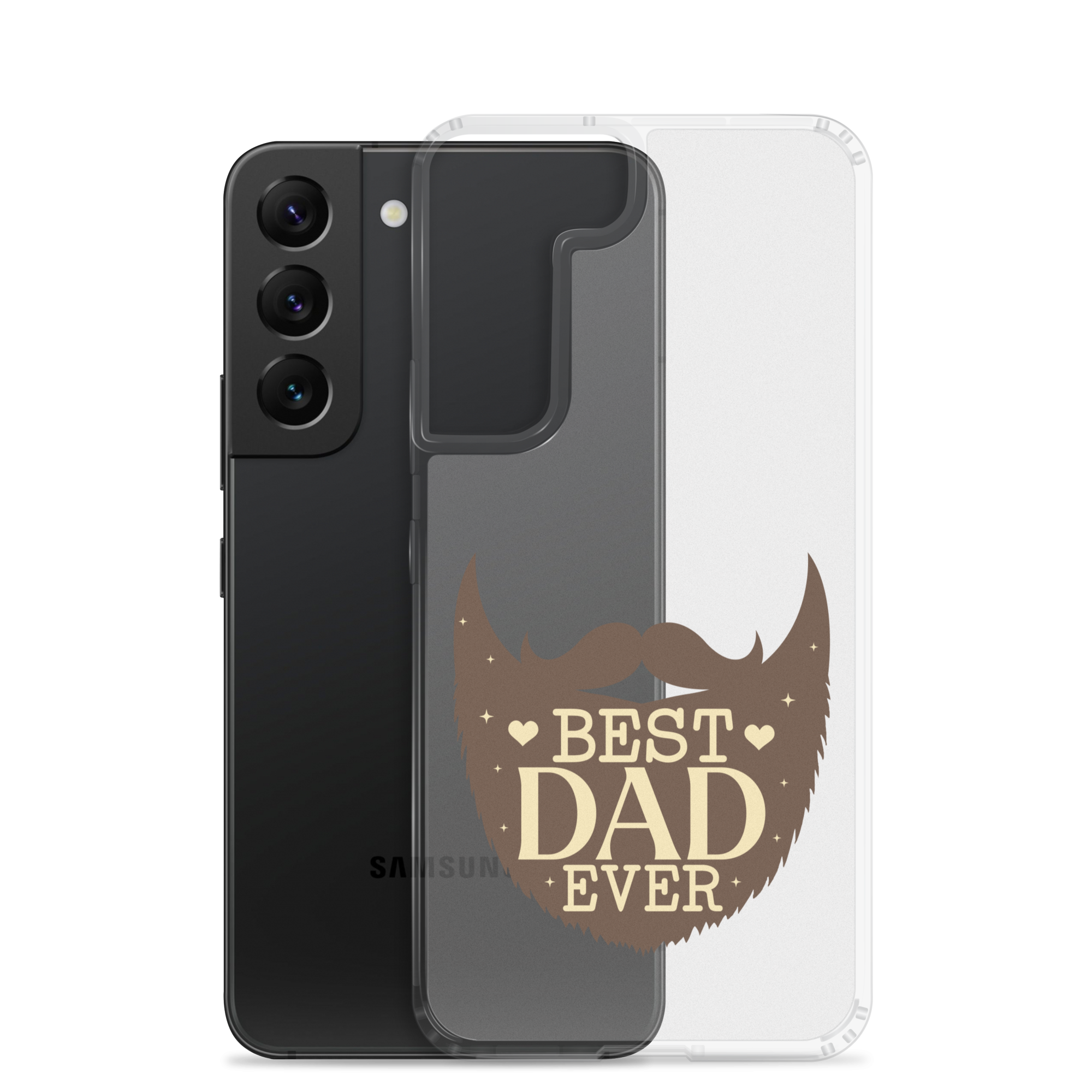 Best Dad Ever Clear Case for Samsung®