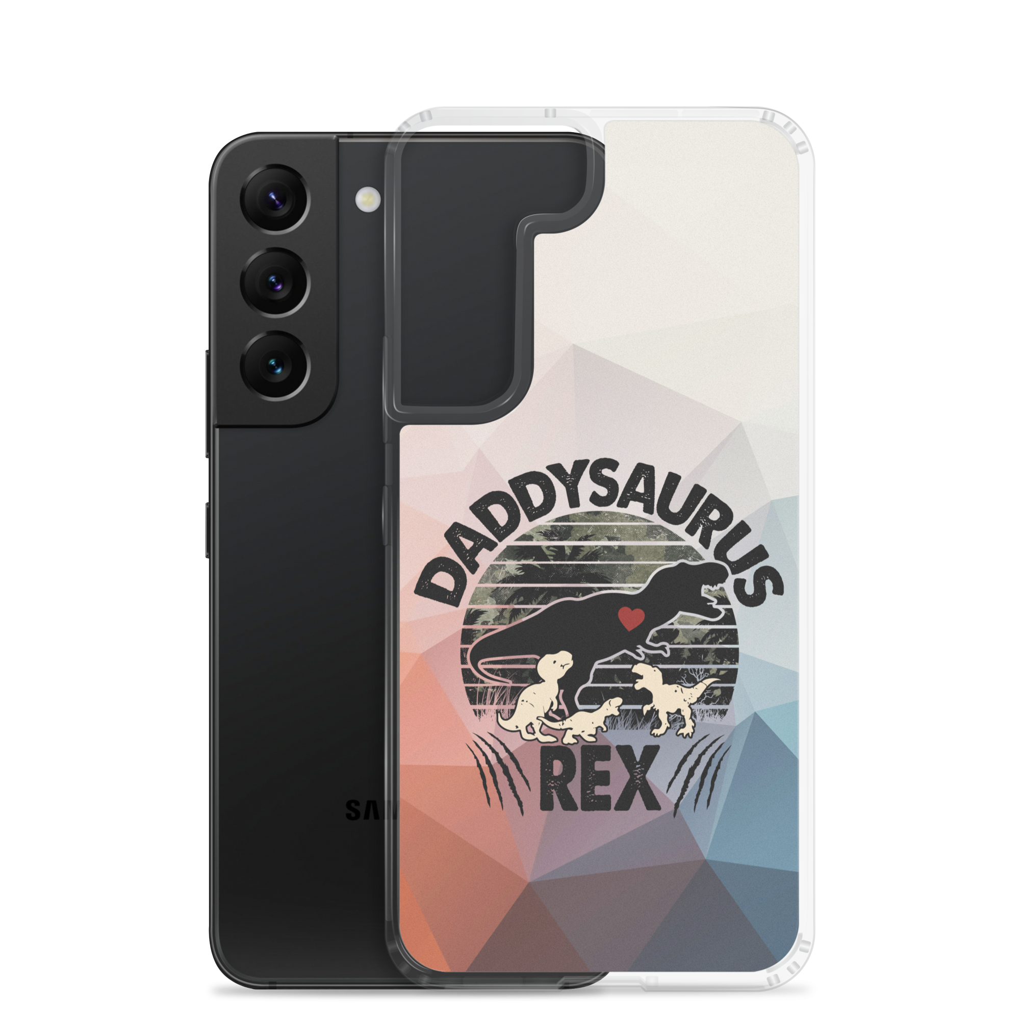 Daddysaurus Rex Clear Case for Samsung®