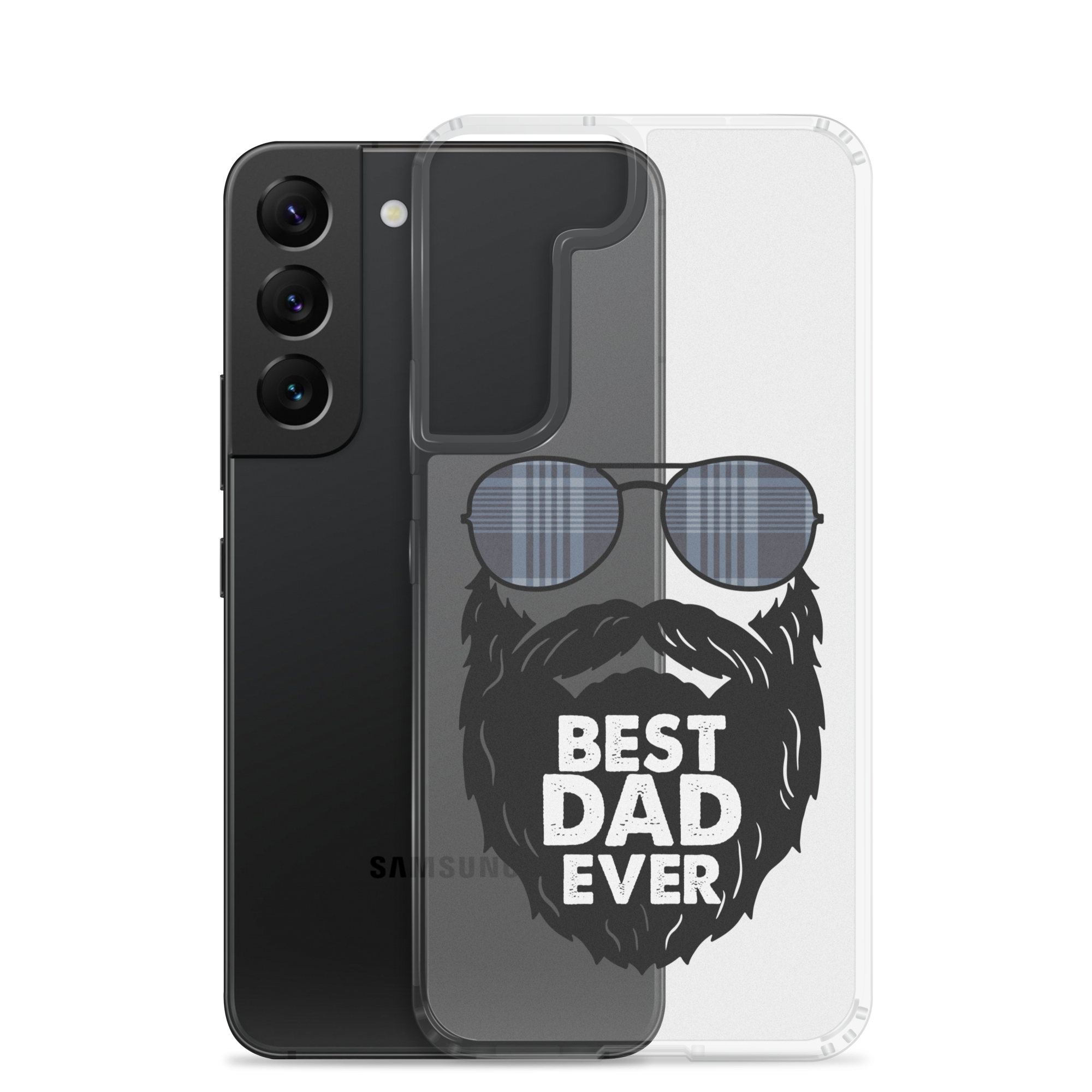 Best Dad Ever Clear Case for Samsung®