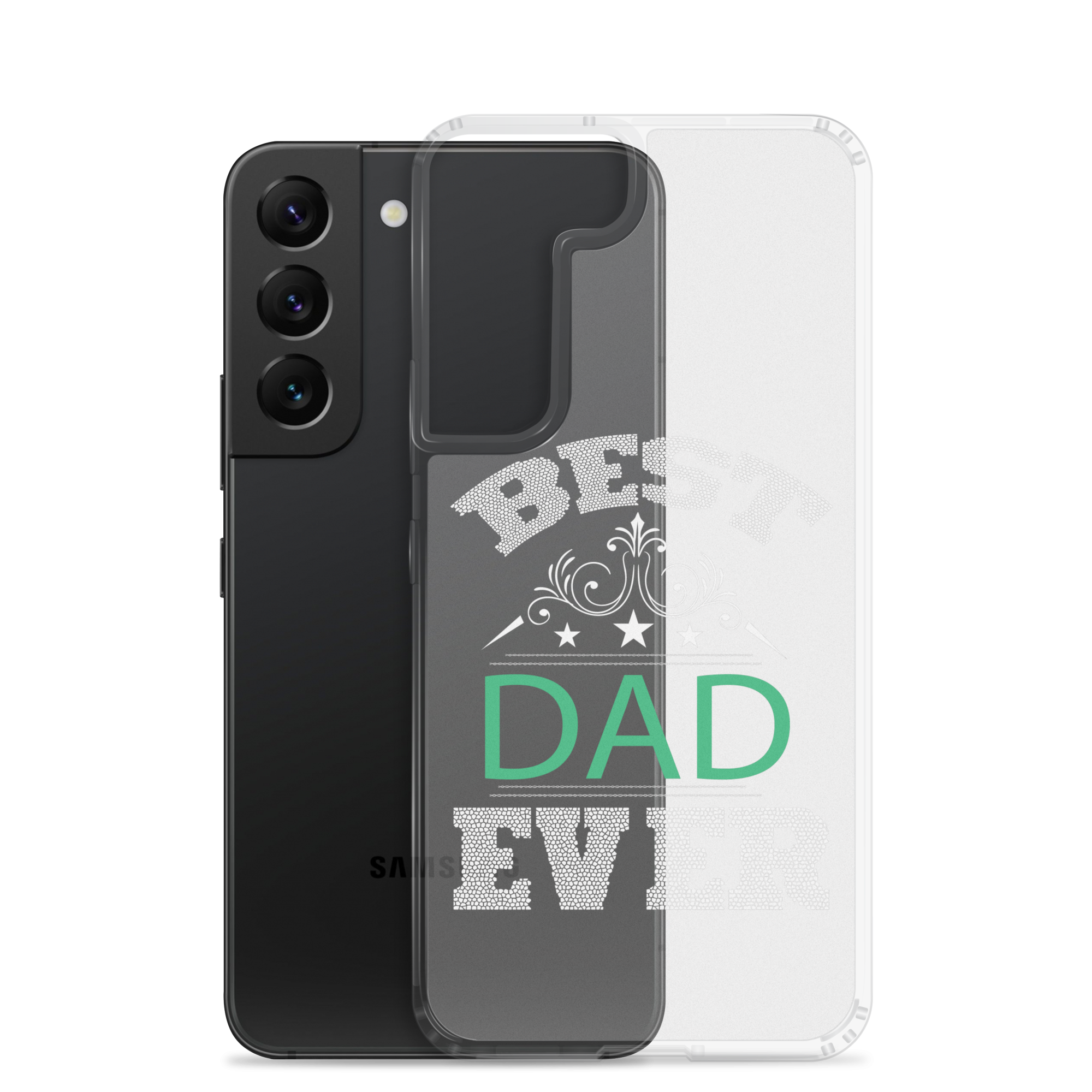 Best Dad Ever Clear Case for Samsung®