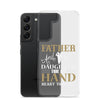 Father And Daughter Tide By Hand Heart To Heart Clear Case for Samsung®