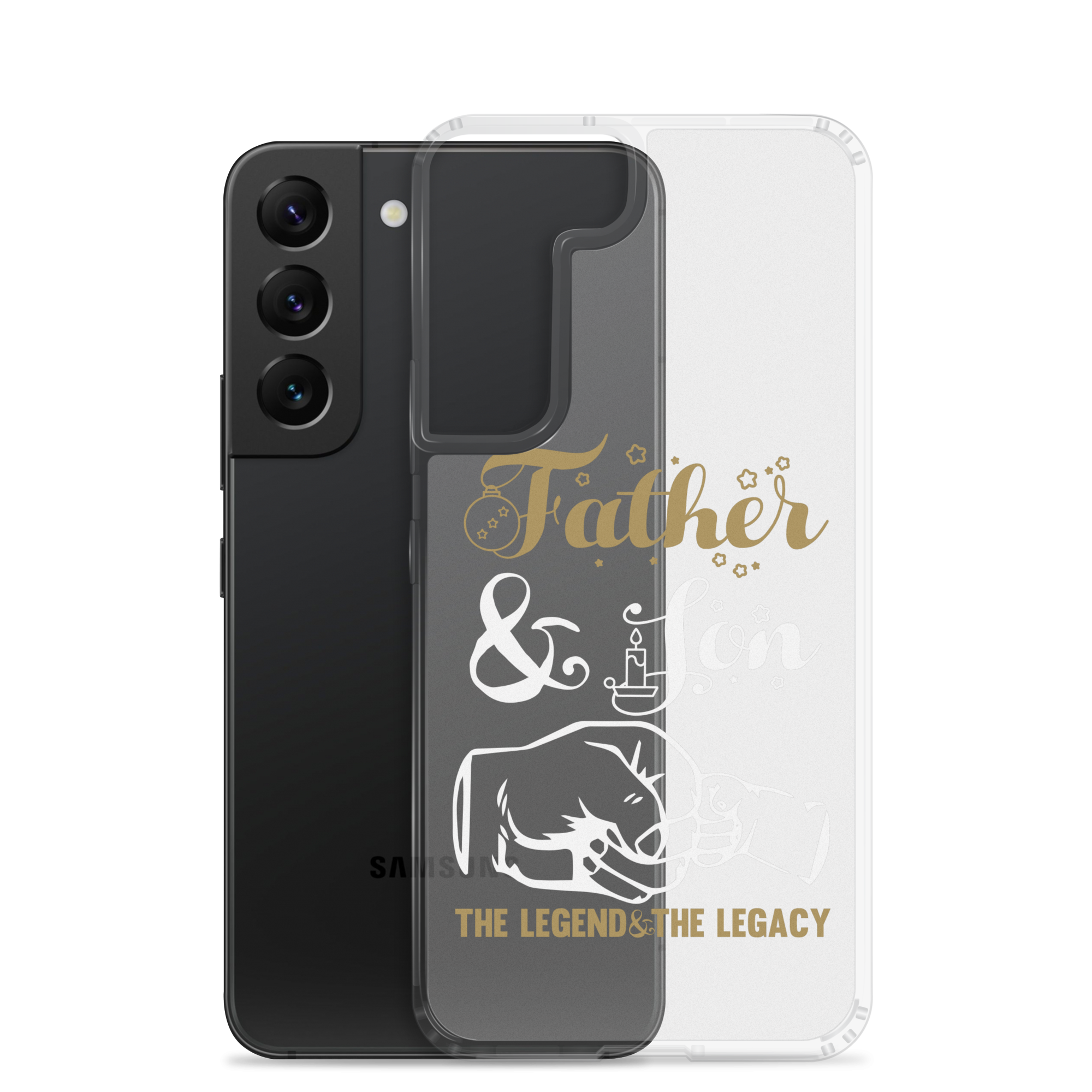 Father And Son The Legend And The Legacy Clear Case for Samsung®