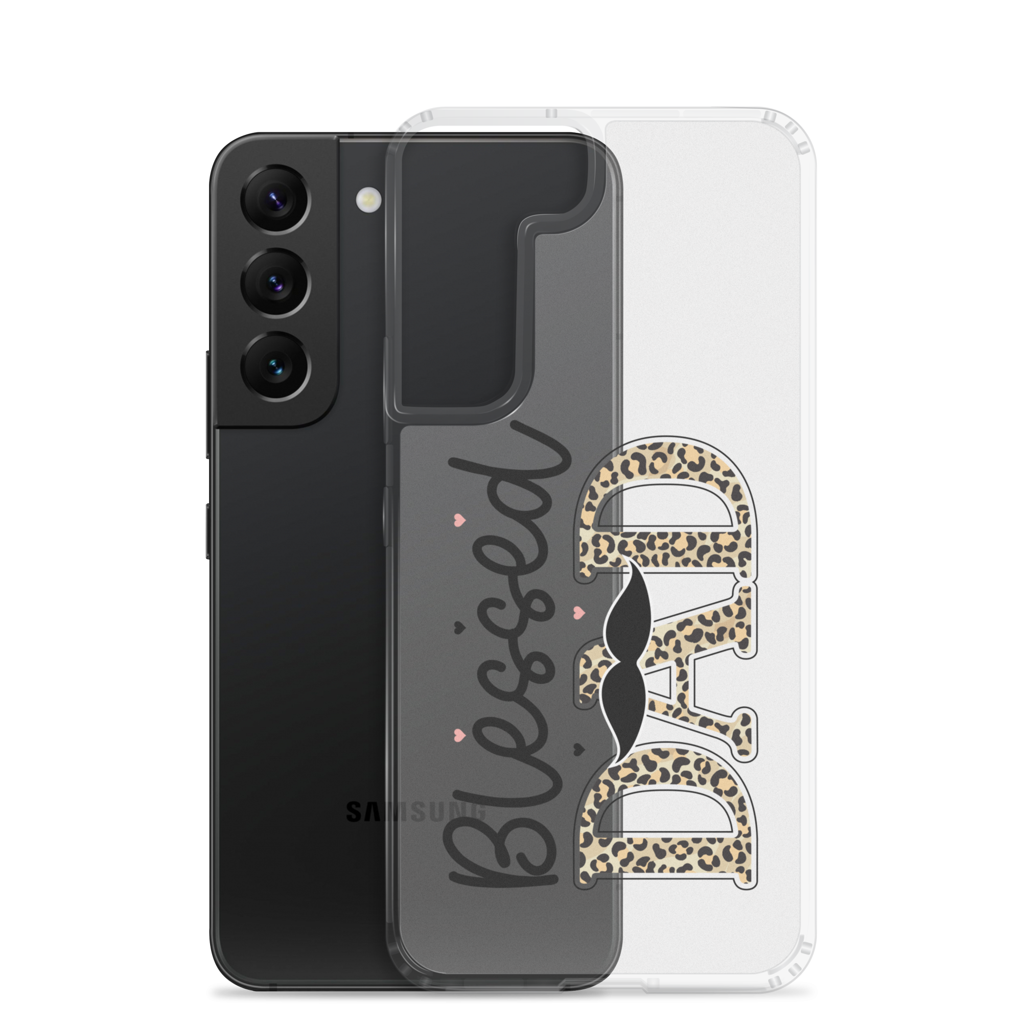 Blessed Dad Clear Case for Samsung®