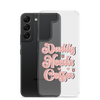 Daddy Needs Coffee Clear Case for Samsung®