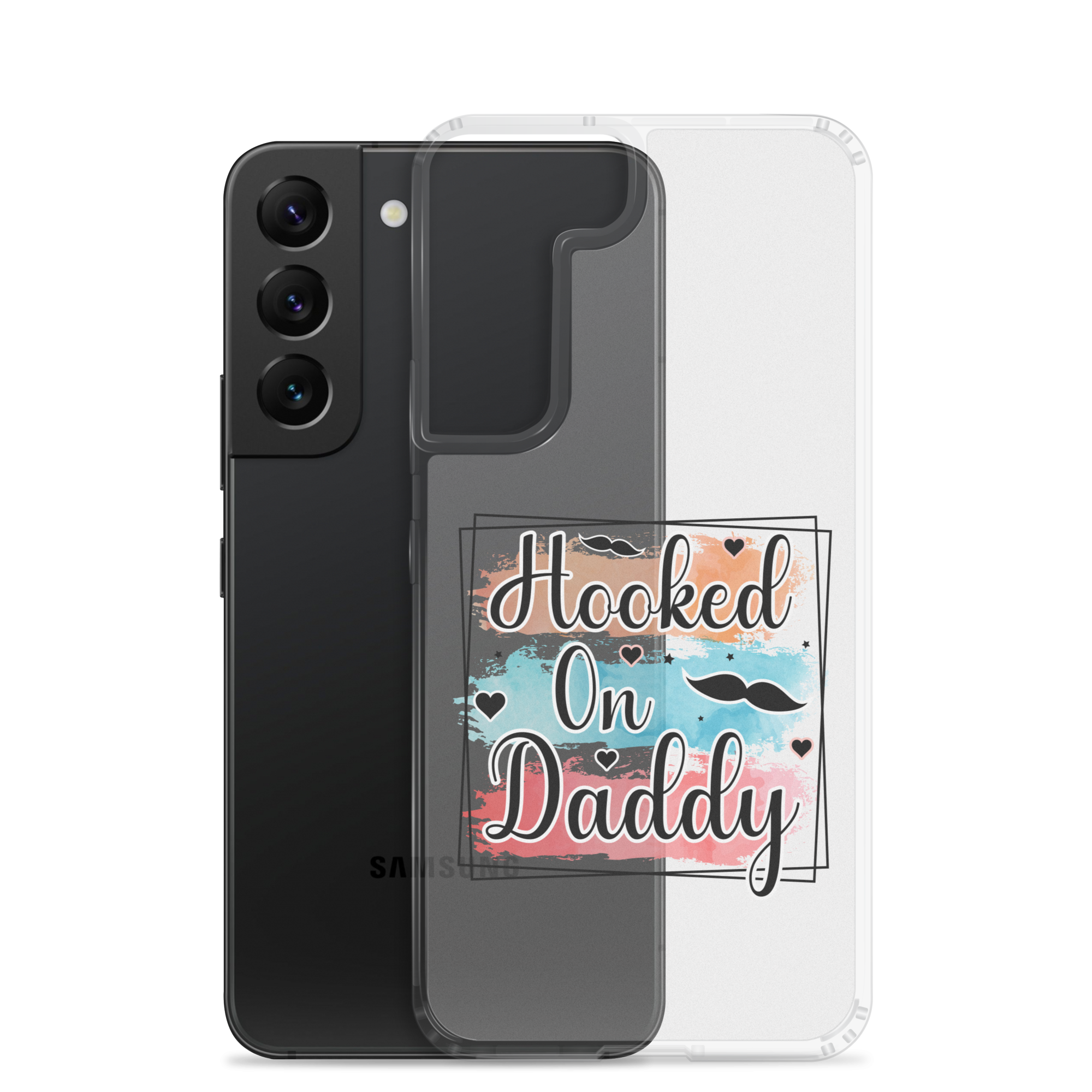 Hooked On Daddy Clear Case for Samsung®