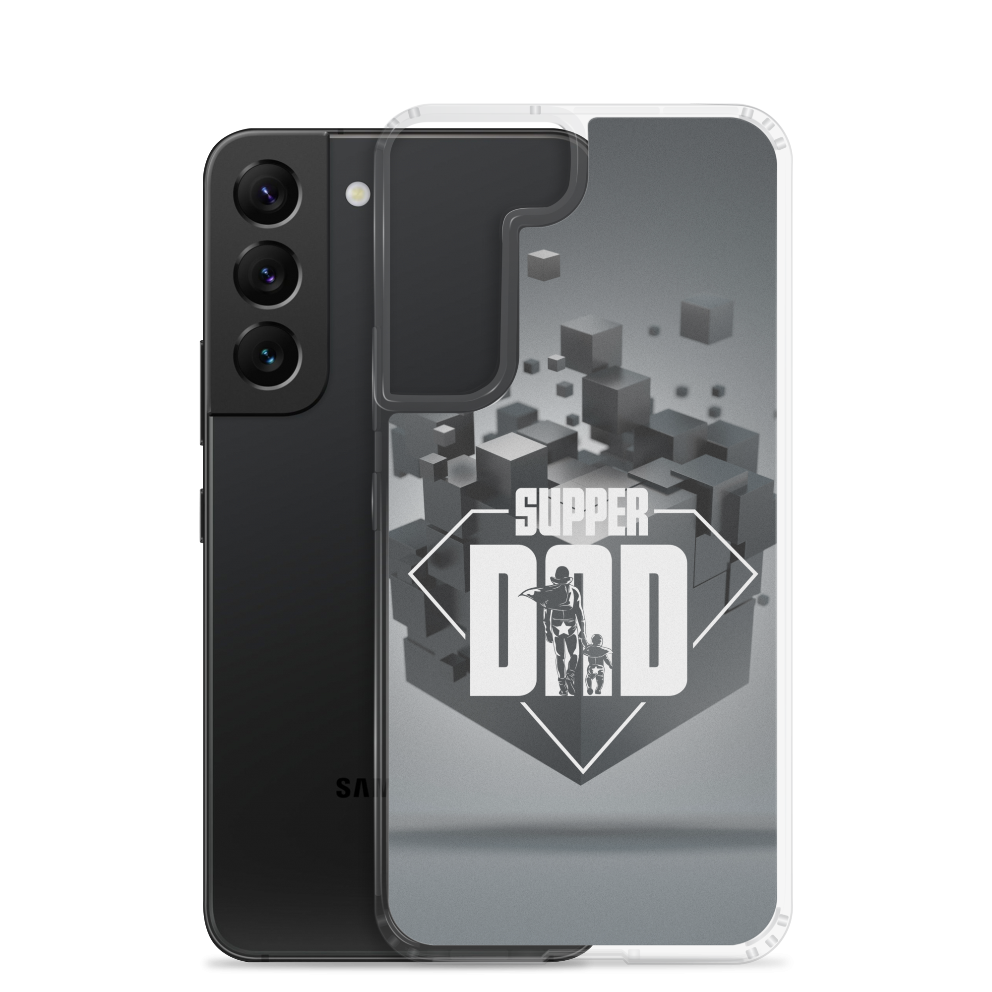 Super Dad Clear Case for Samsung®