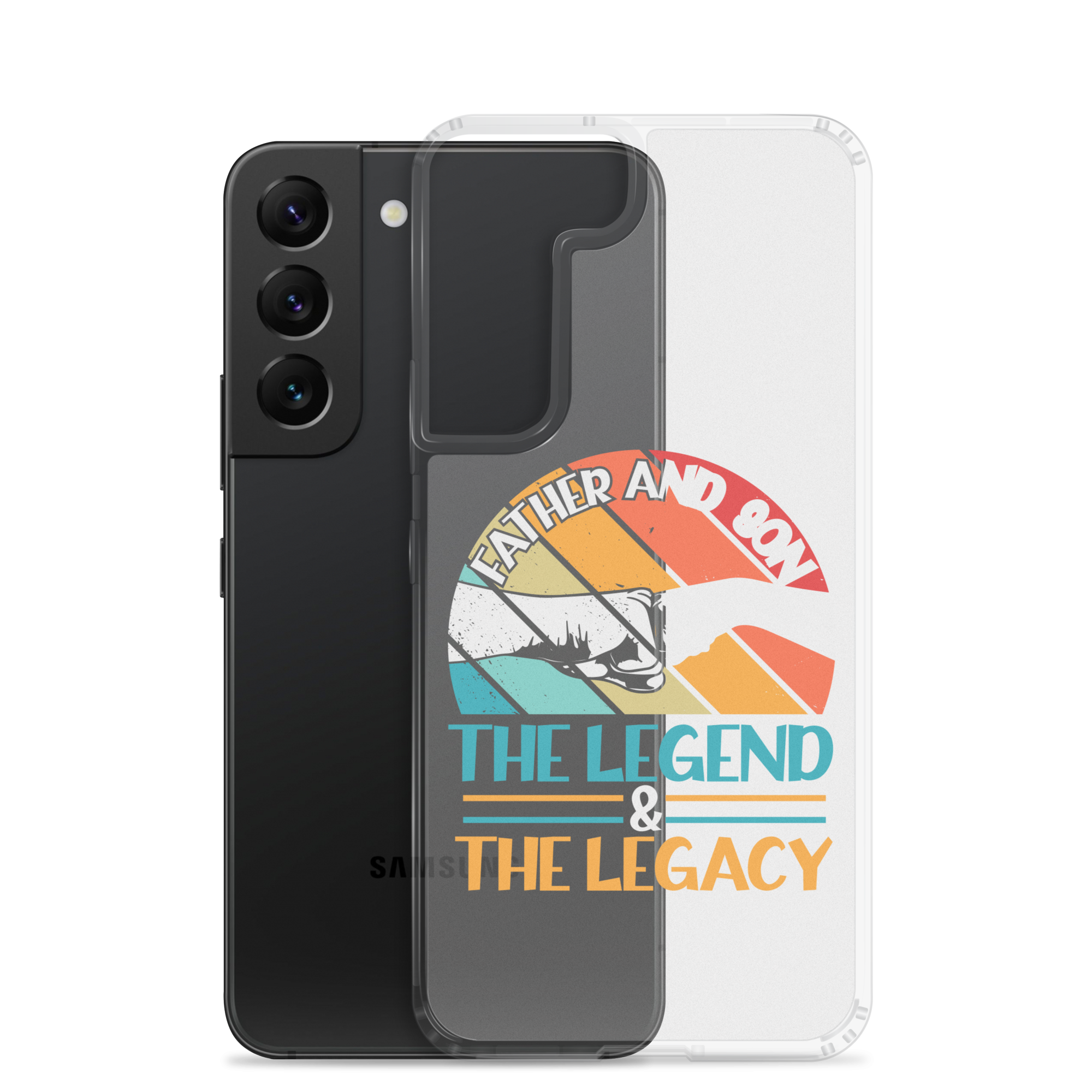 Father And Son The Legend And The Legacy Clear Case for Samsung®