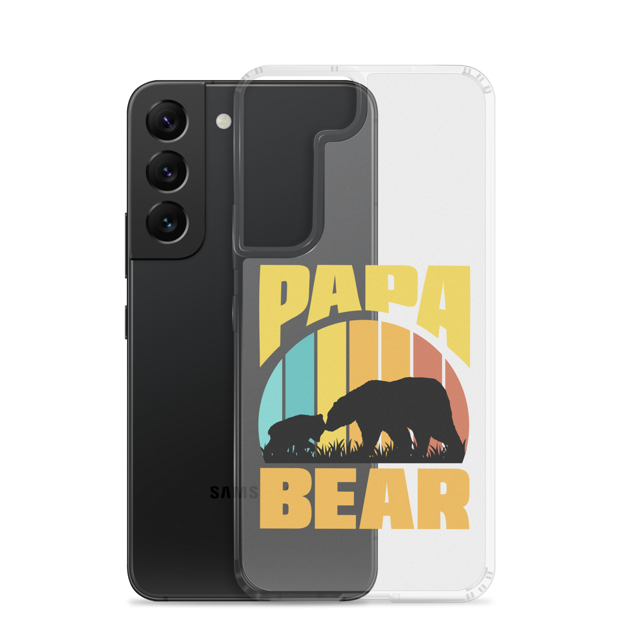 Papa Bear Clear Case for Samsung®