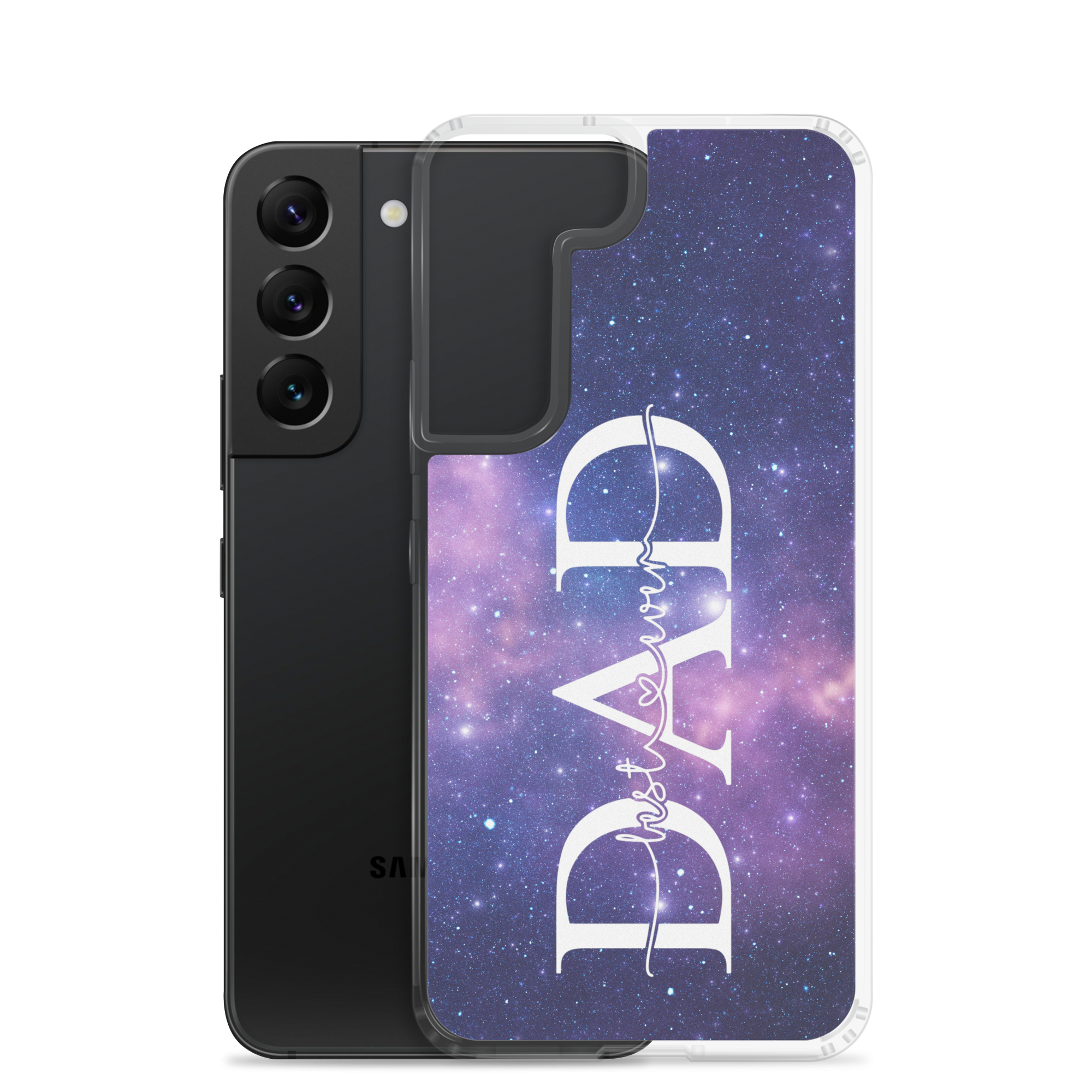 Best Dad Ever Clear Case for Samsung®