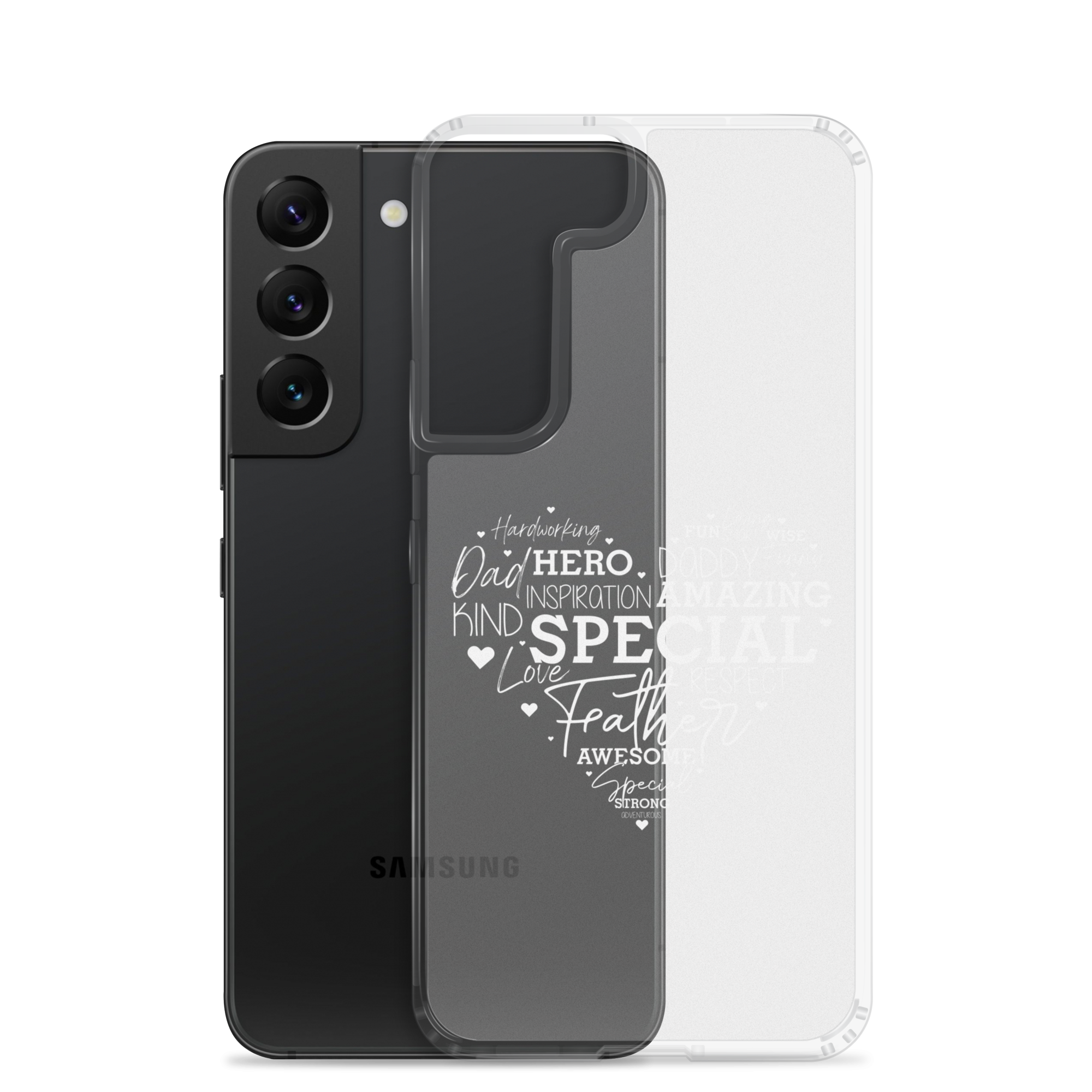 Father Special Hero Amazing Clear Case for Samsung®