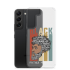 Black Father Matters Clear Case for Samsung®