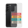 Husband, Daddy, Gamer, Hero Clear Case for Samsung®