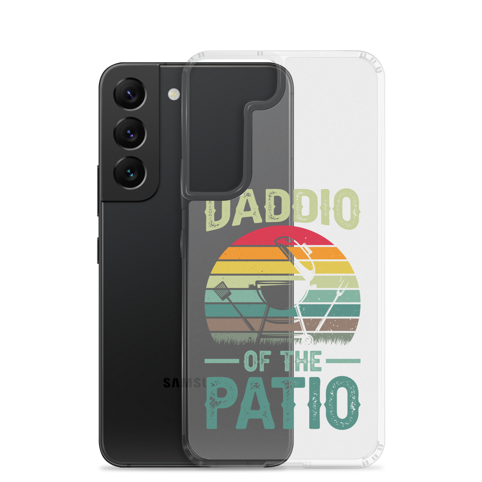 Daddio Of The Patio Clear Case for Samsung®