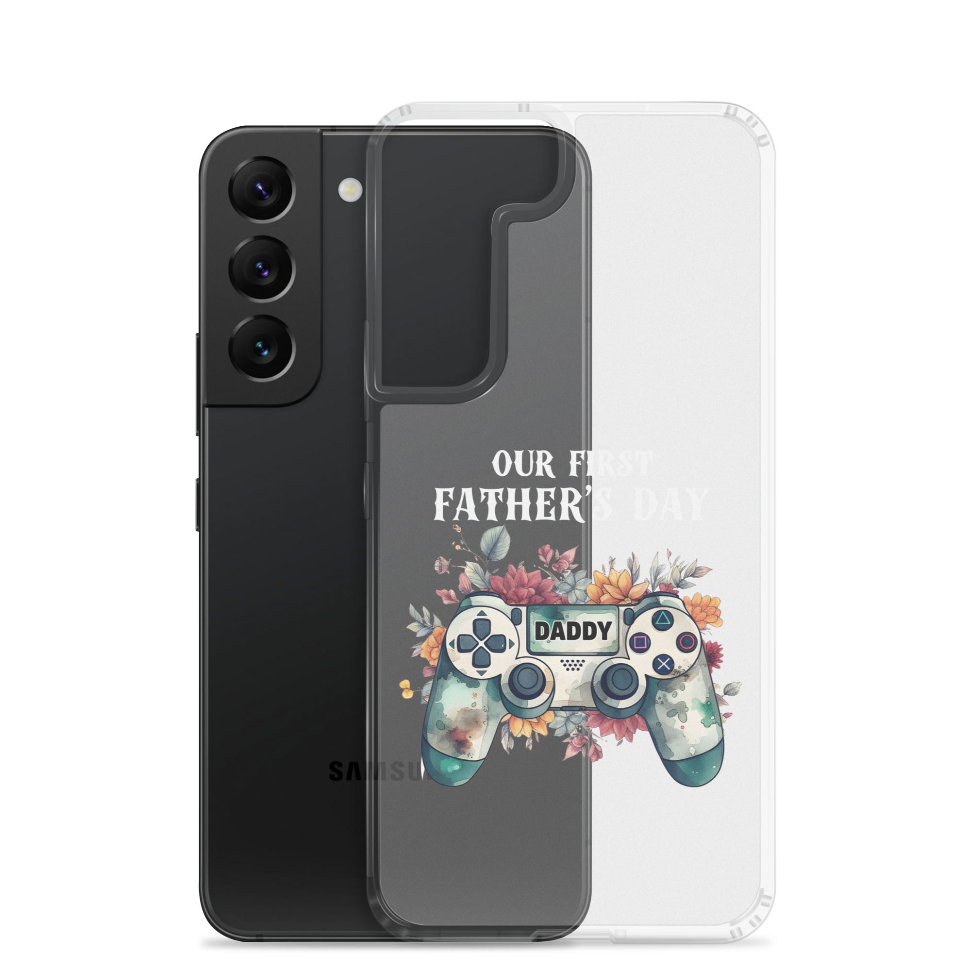 Our First Father's day Clear Case for Samsung®