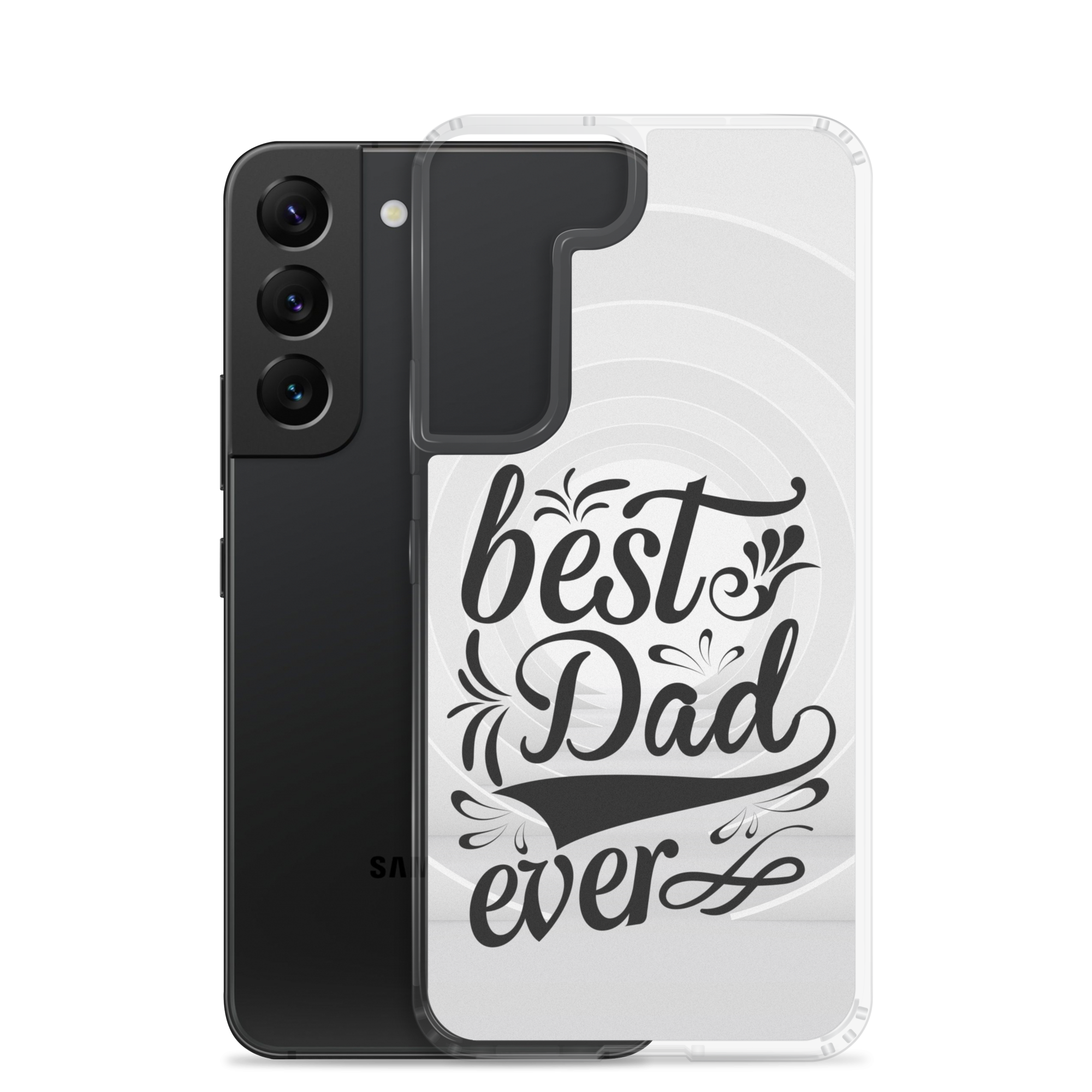 Best Dad Ever Clear Case for Samsung®