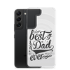 Best Dad Ever Clear Case for Samsung®