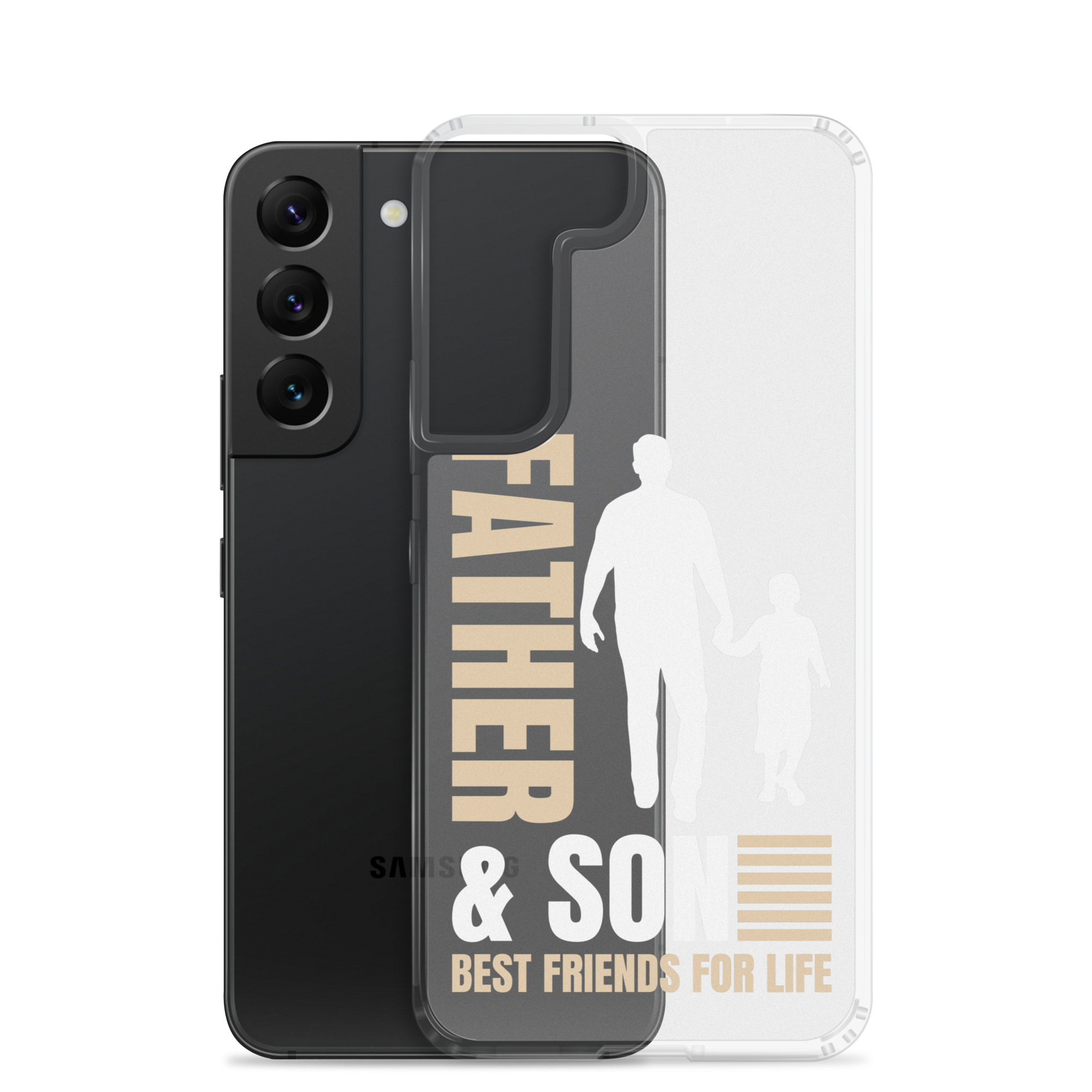 Father & Son Best Friends For Life Clear Case for Samsung®