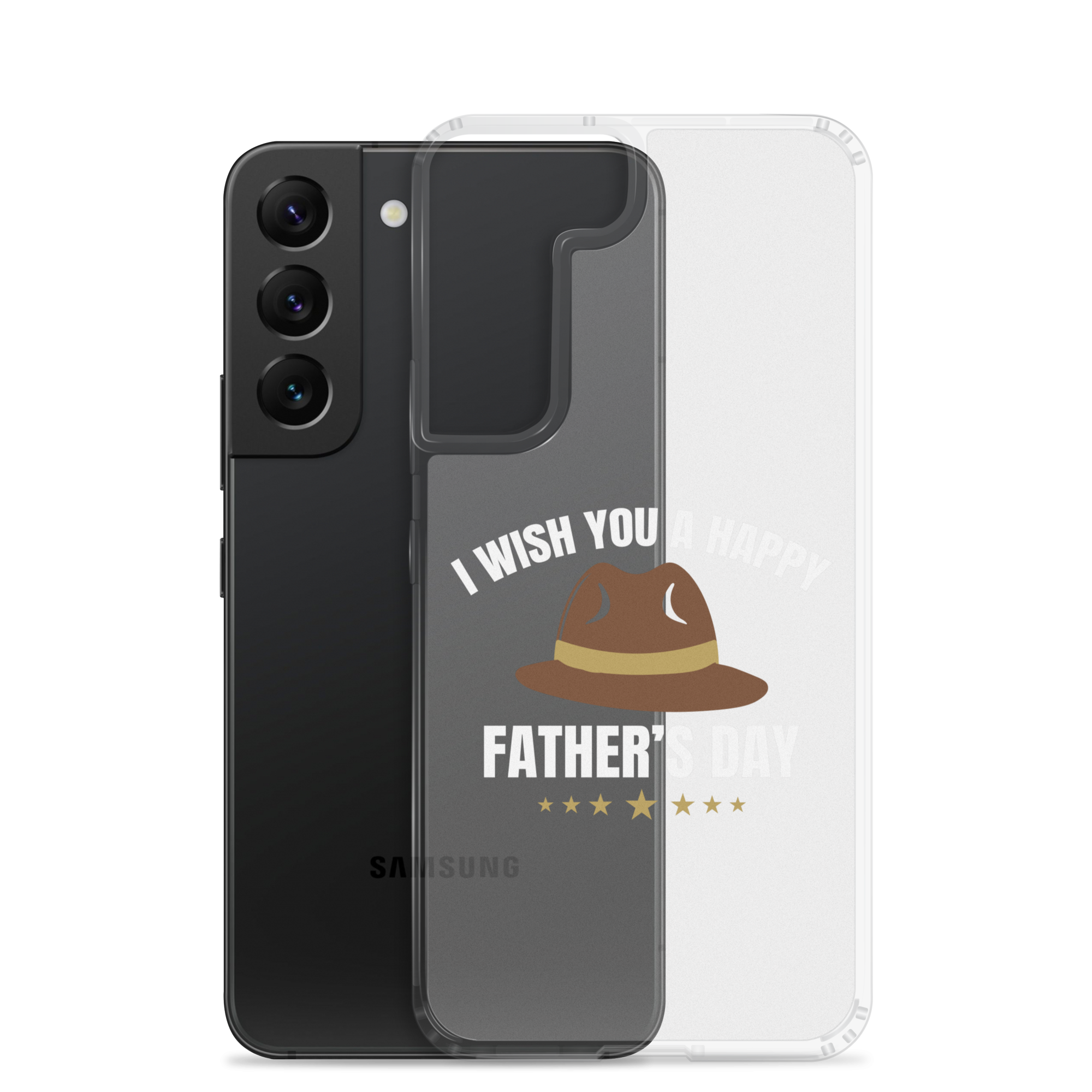 I Wish You A Happy Father's Day Clear Case for Samsung®