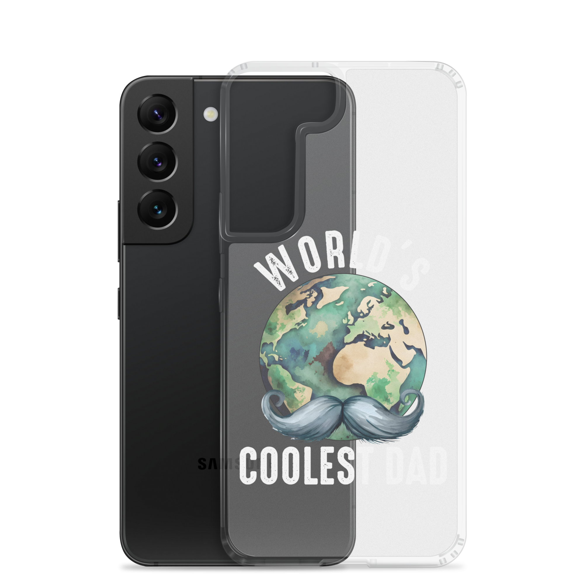 World's Coolest Dad Clear Case for Samsung®