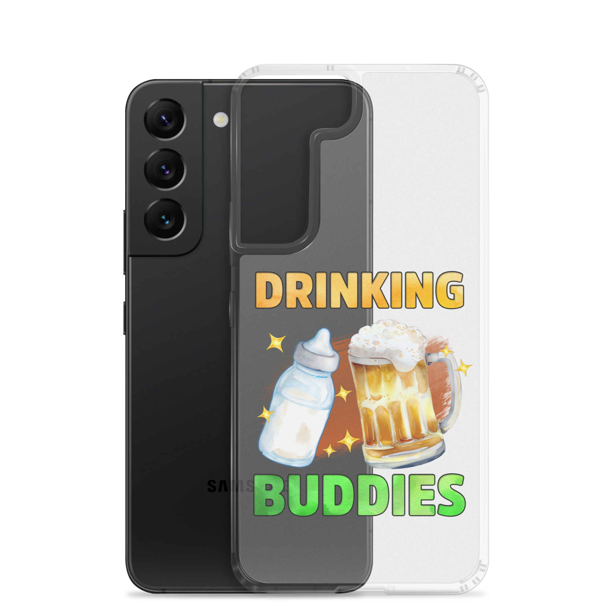 Drinking Buddies Clear Case for Samsung®