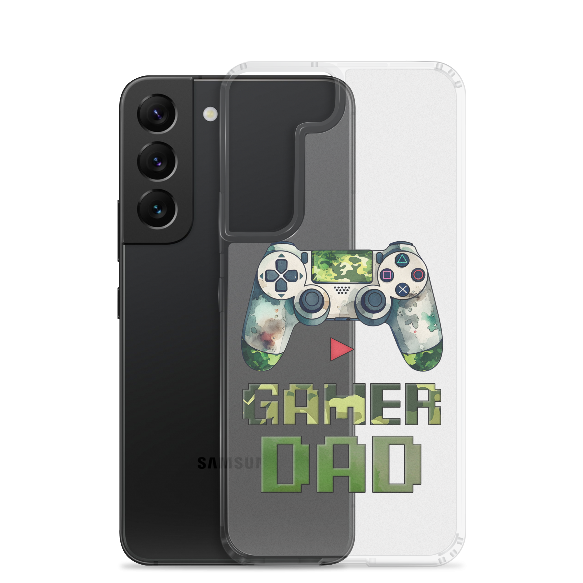 Gamer Dad Clear Case for Samsung®