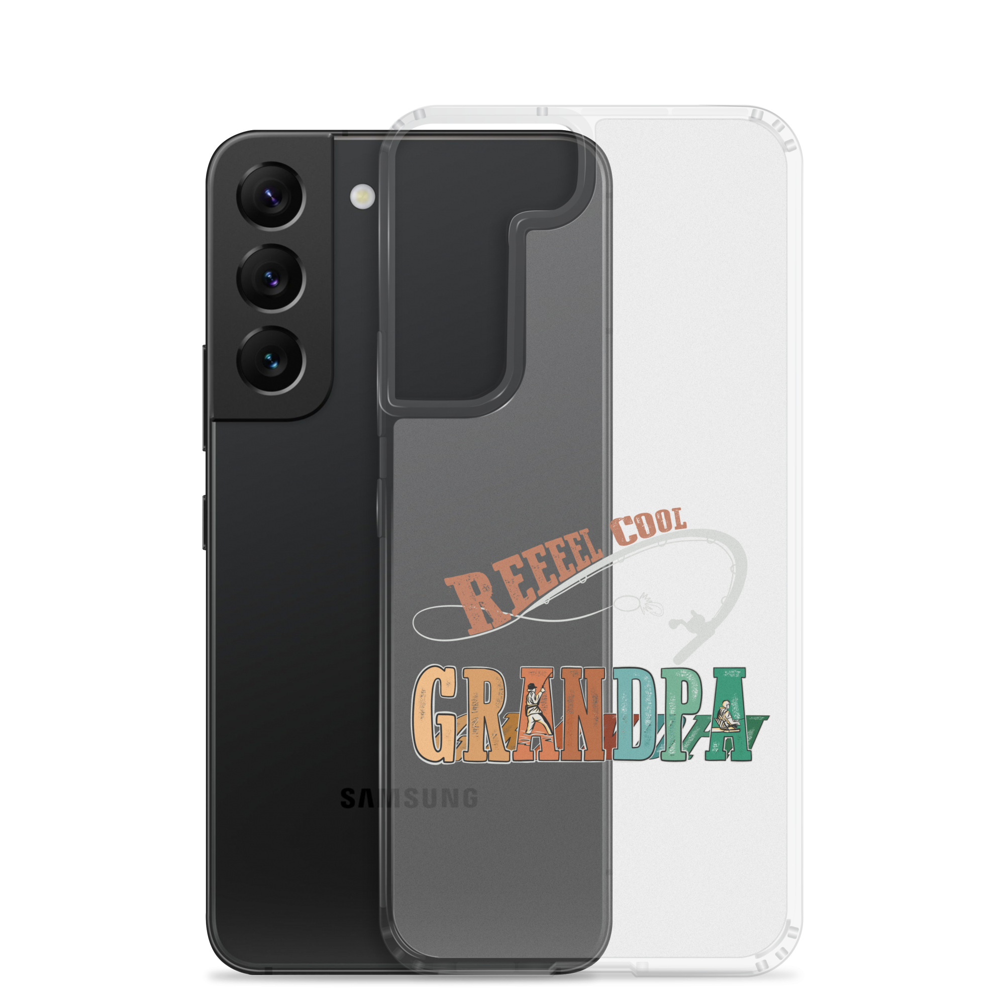 Reel Cool Grandpa Clear Case for Samsung®