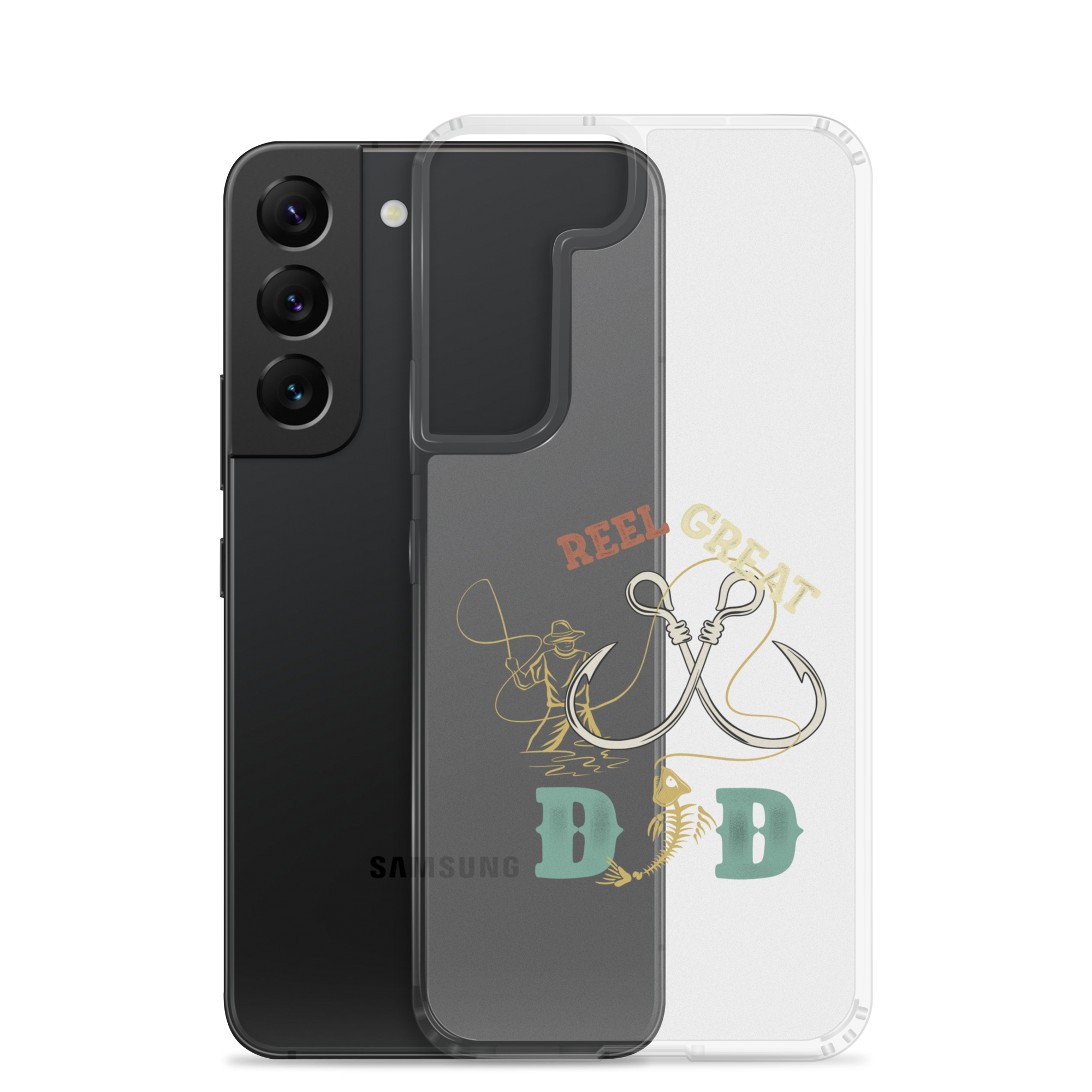 Reel Great Dad Clear Case for Samsung®