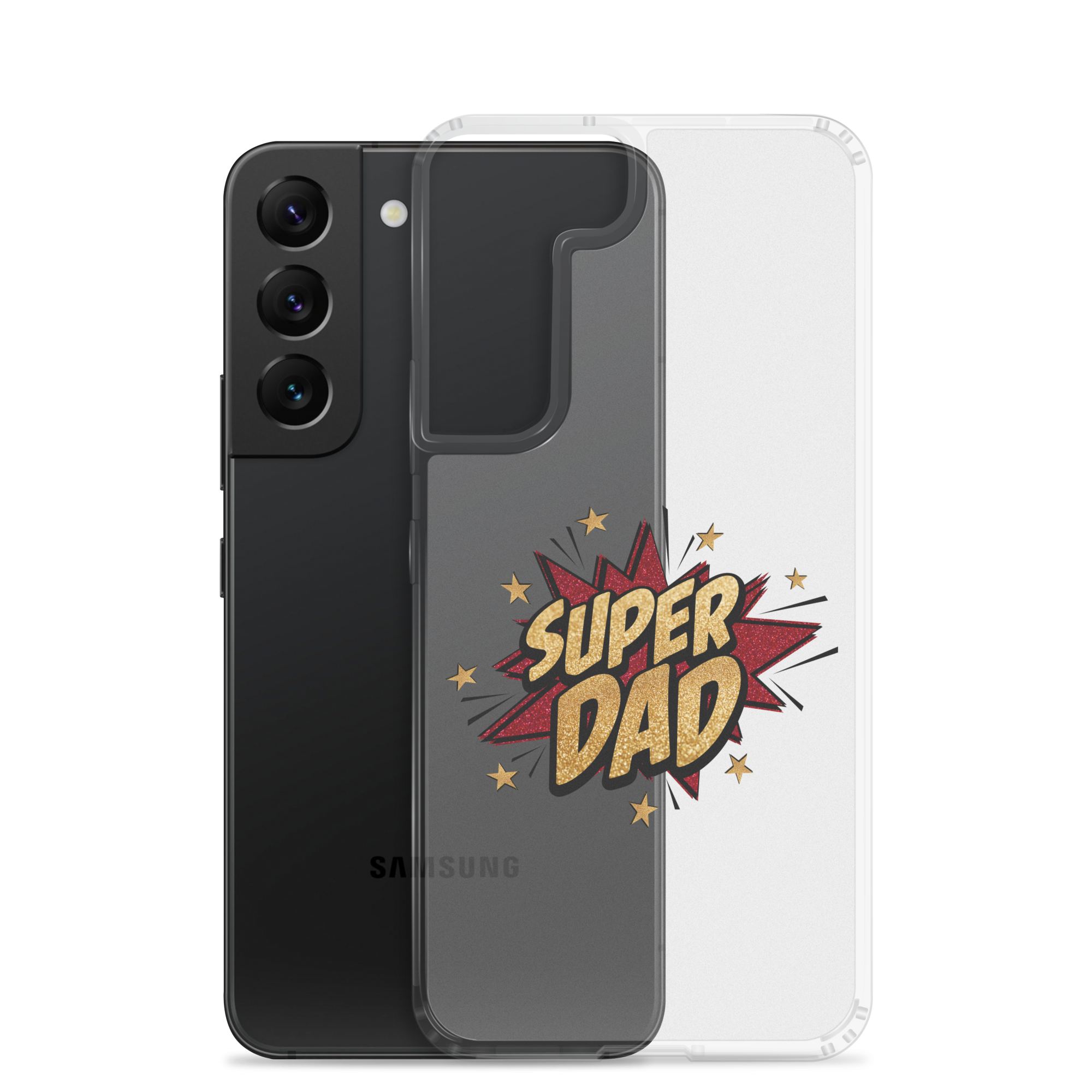 Super Dad Clear Case for Samsung®