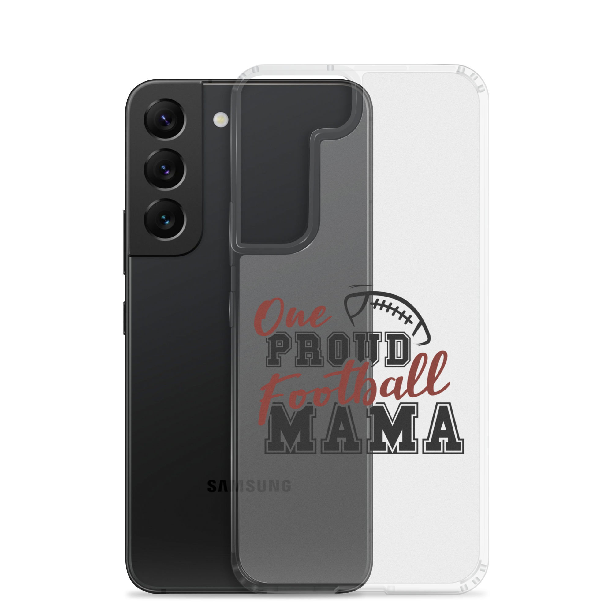 One Proud Football Mom Clear Case for Samsung®