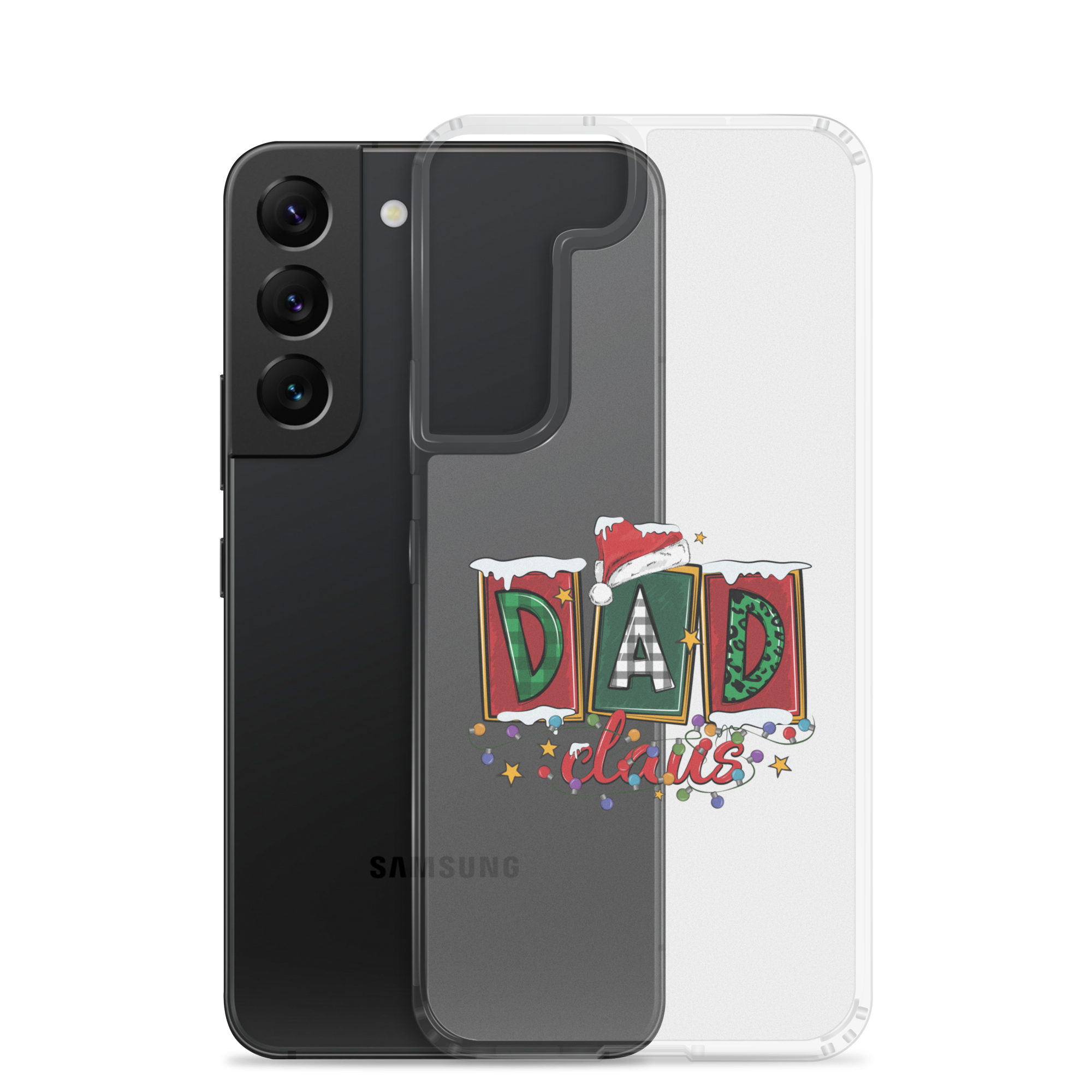 Dad Claus Clear Case for Samsung®