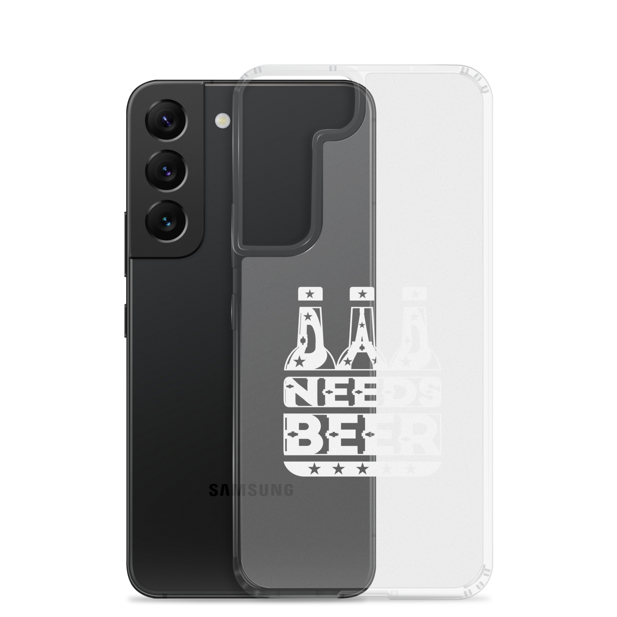 Dad Needs Beer Clear Case for Samsung®